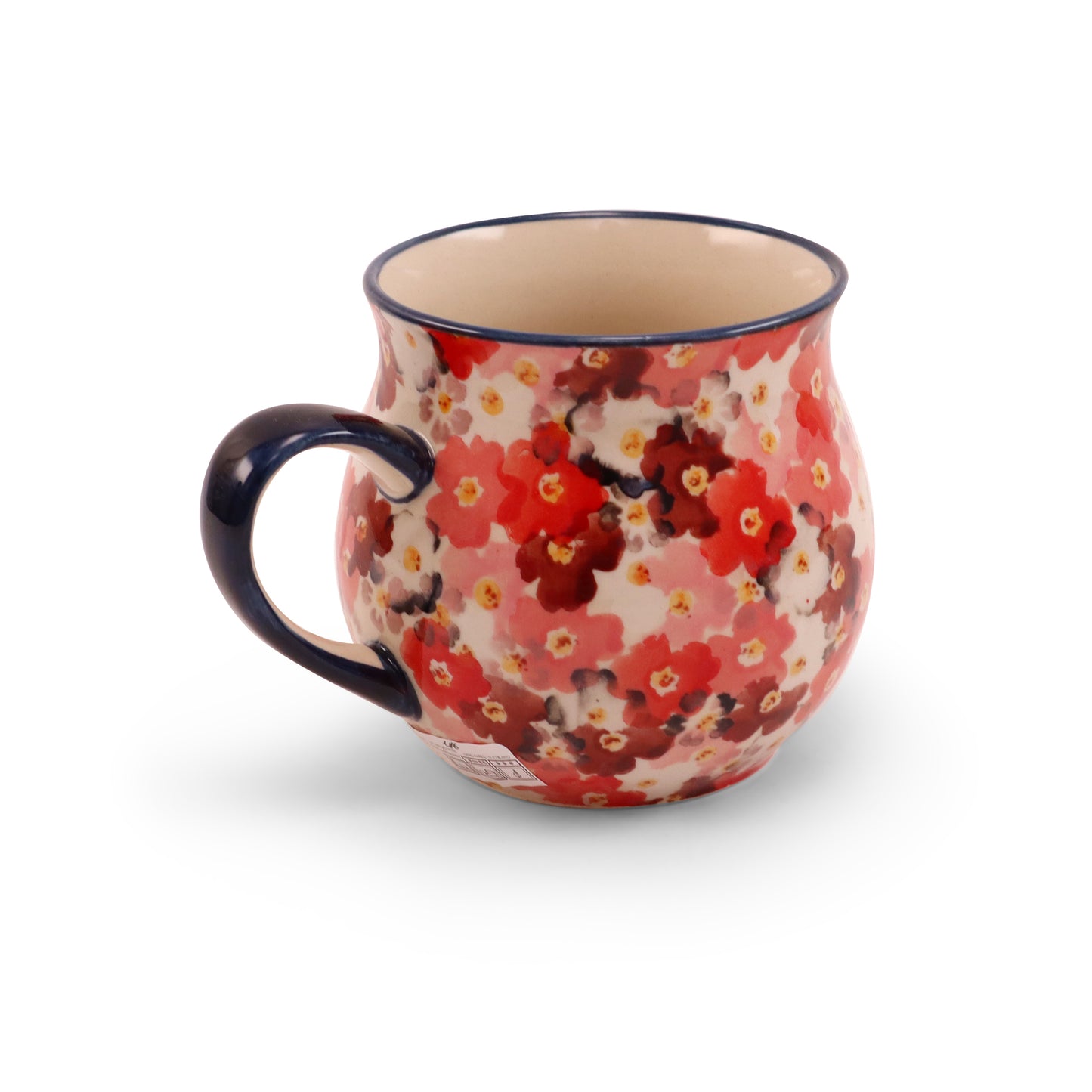 18oz Belly Mug. Pattern: Feeling Mellow