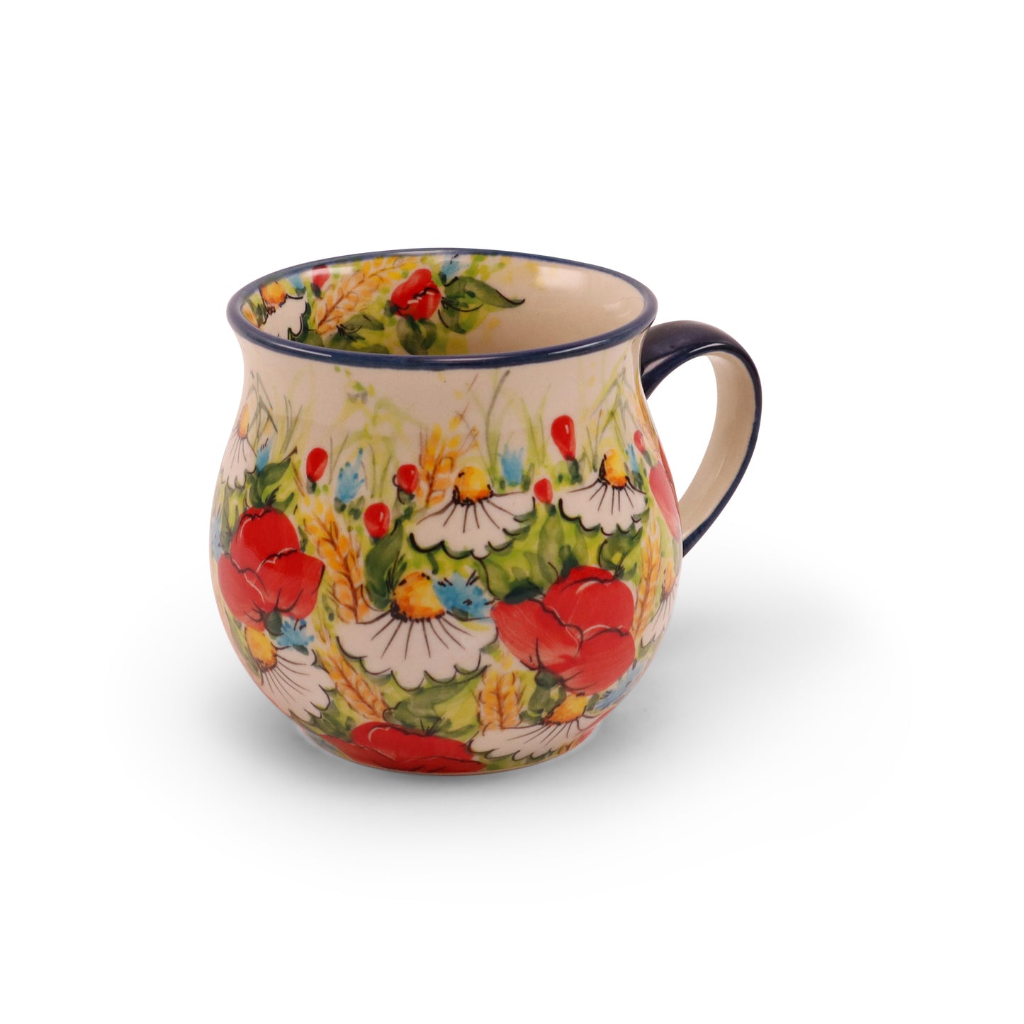 18oz Belly Mug. Pattern: Lato