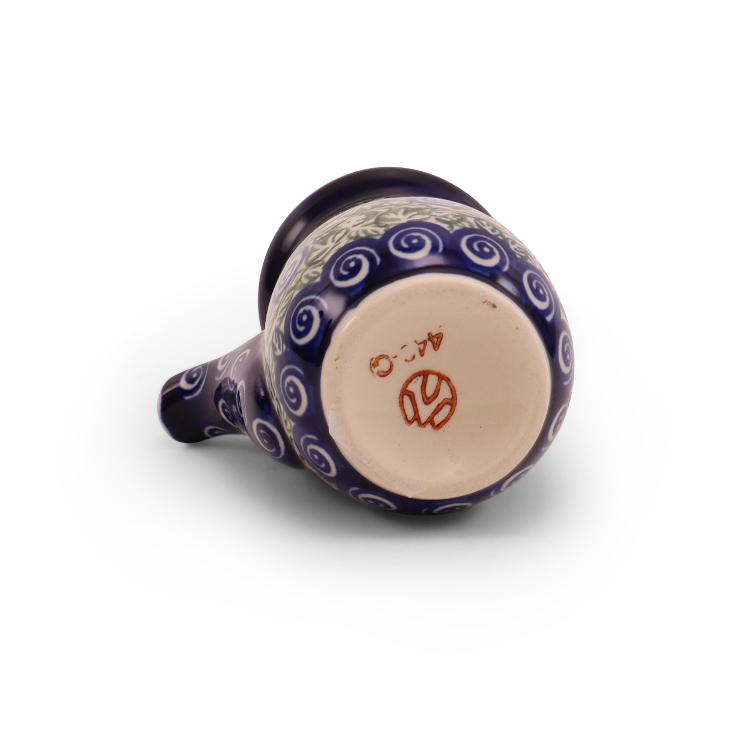 6oz Cruet. Pattern: Swirls