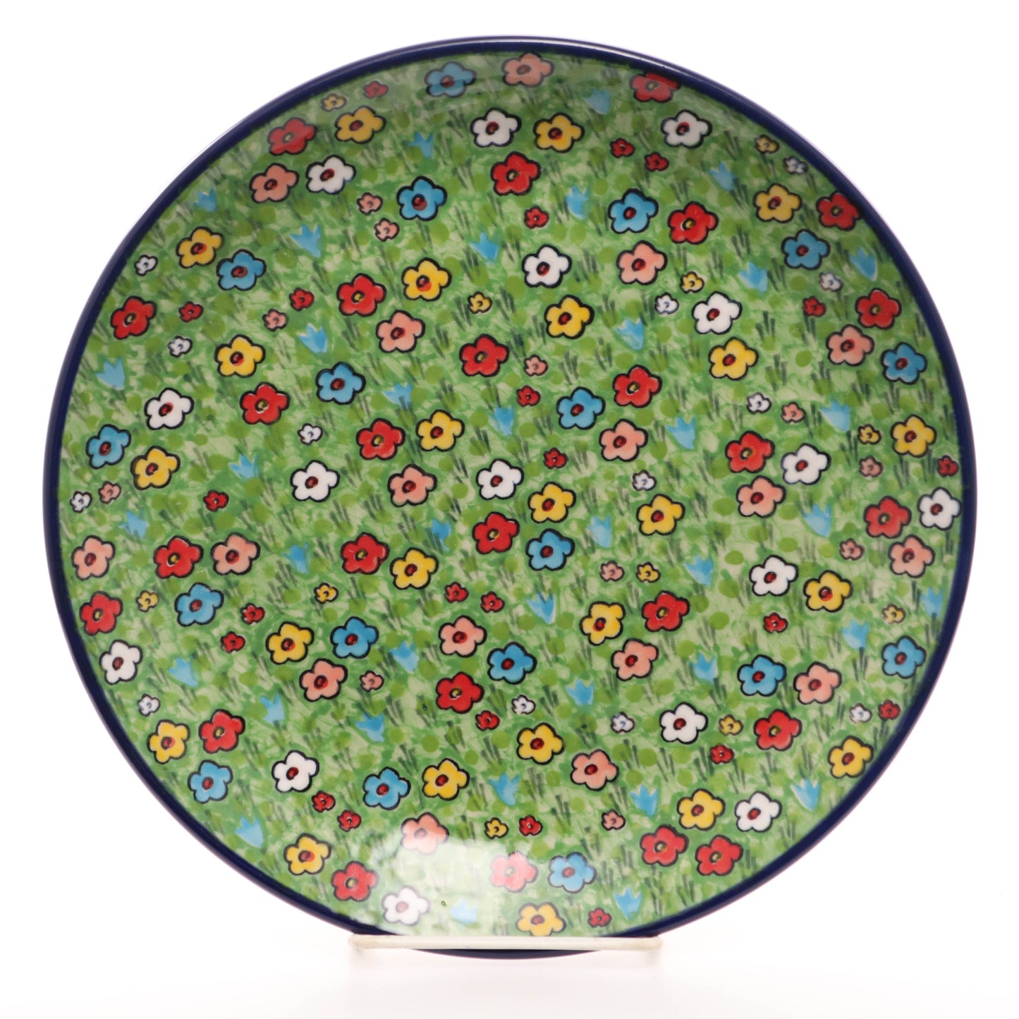 10.5" Dinner Plate. Pattern: Green Johanna