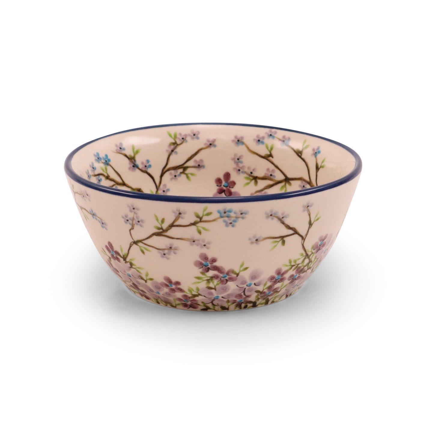 6"x2.5" Bowl. Pattern: Blooming Violet