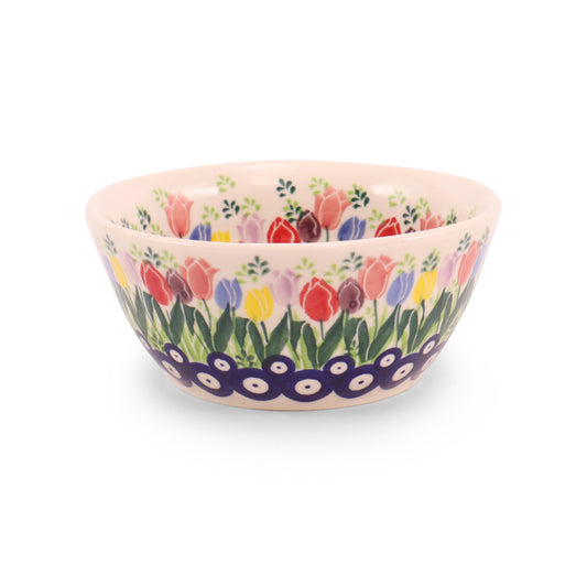 6" Cereal Bowl. Pattern: Tulip Time