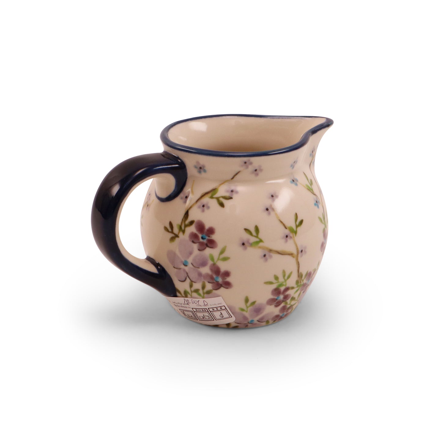 6oz Creamer. Pattern: Blooming Violet