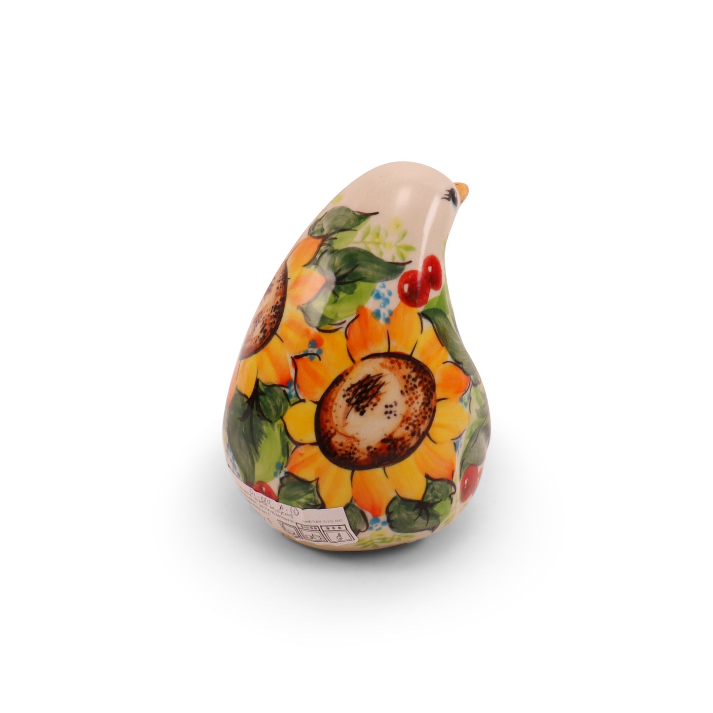 3"x4" Penguin Figurine. Pattern: Sunflower Power