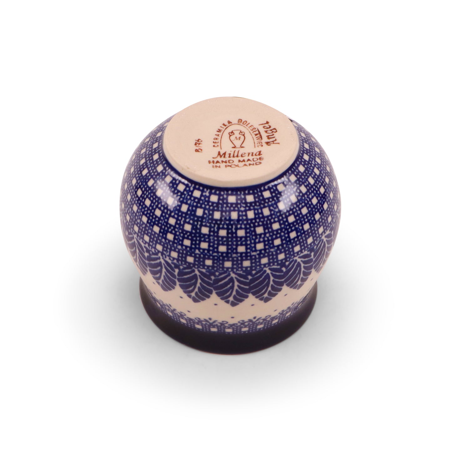 12oz Belly Mug. Pattern: B176