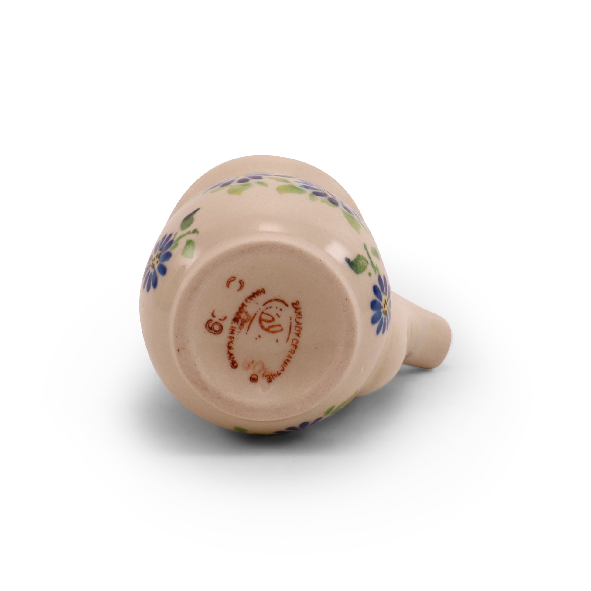 6oz Cruet. Pattern: Morning With Daisy A