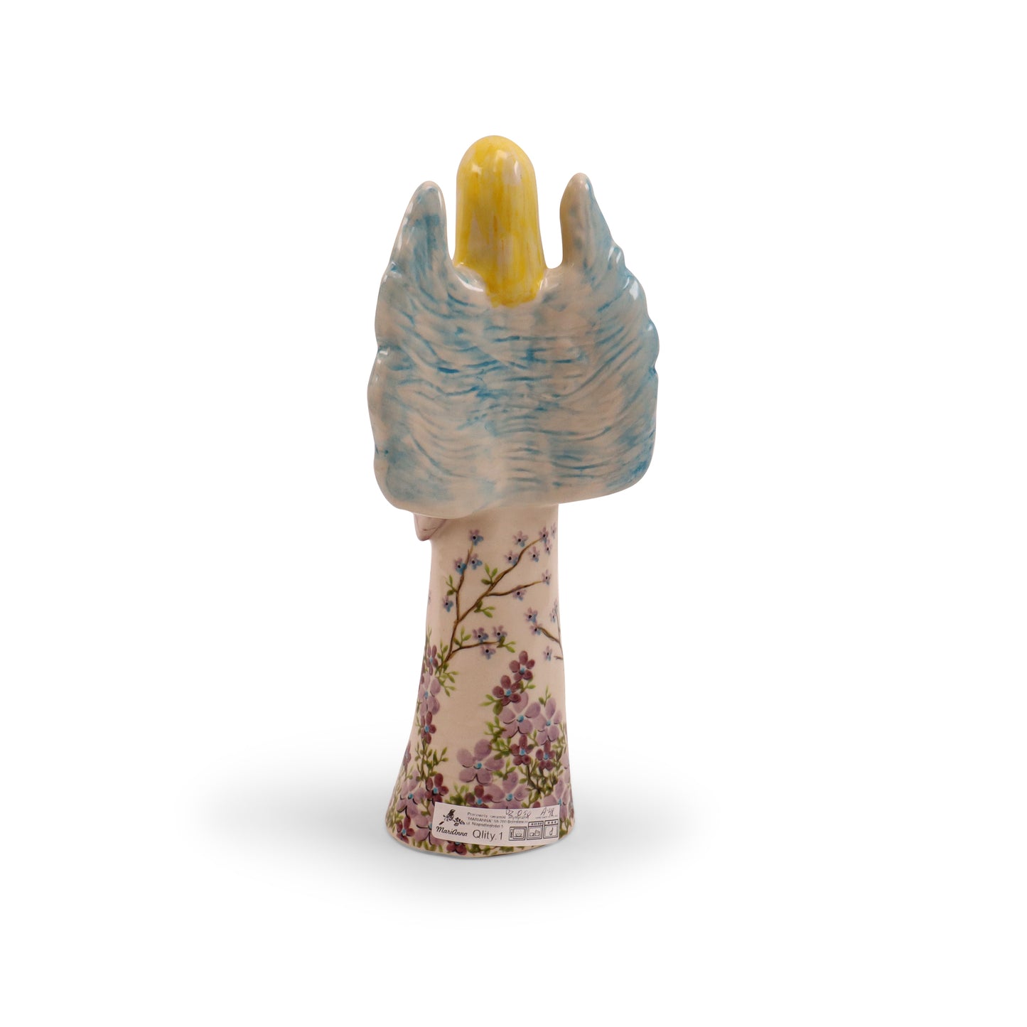 11.5"x5" Angel. Pattern: Blooming Violet