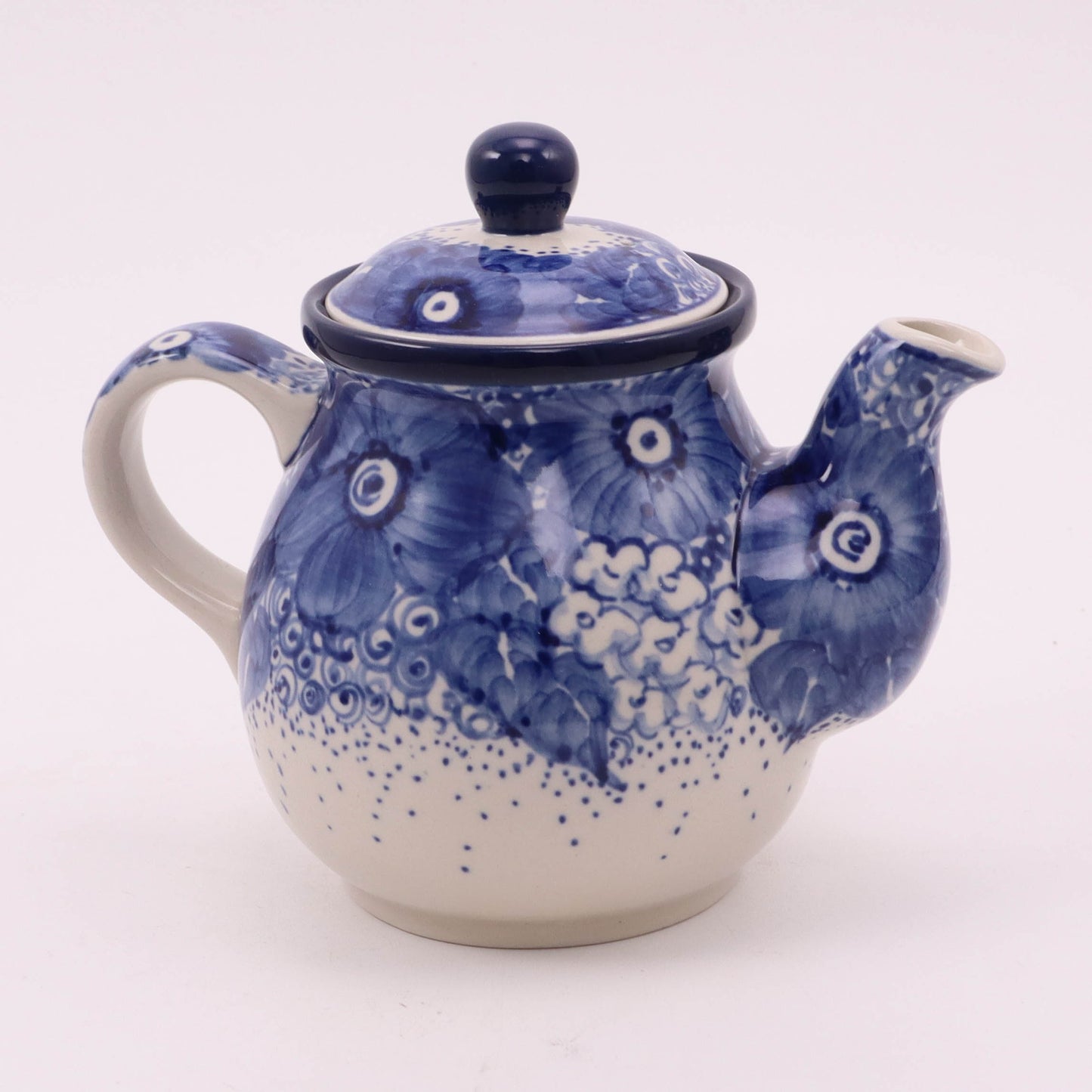 20oz Teapot. Pattern: Sapphire Splendor