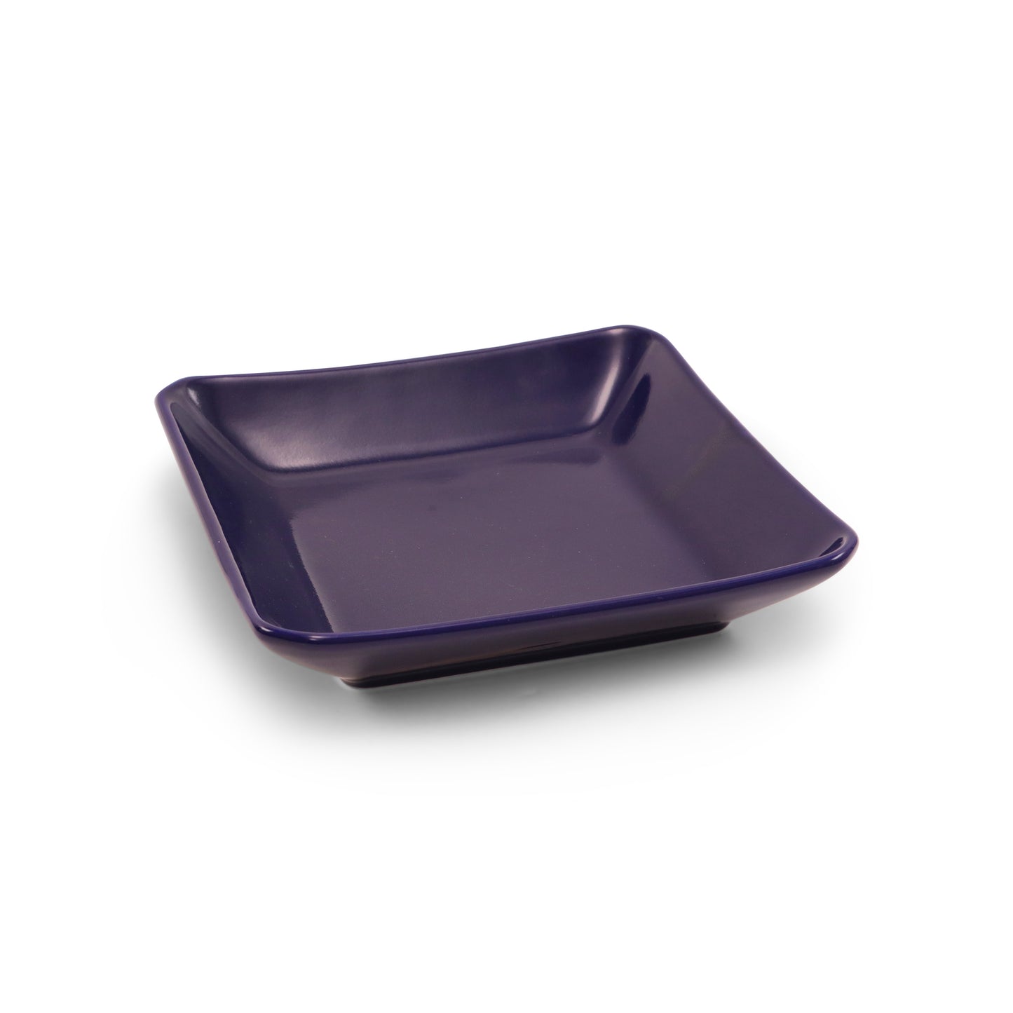 9"x9"x1.5" Shallow Bowl. Pattern: Cobalt