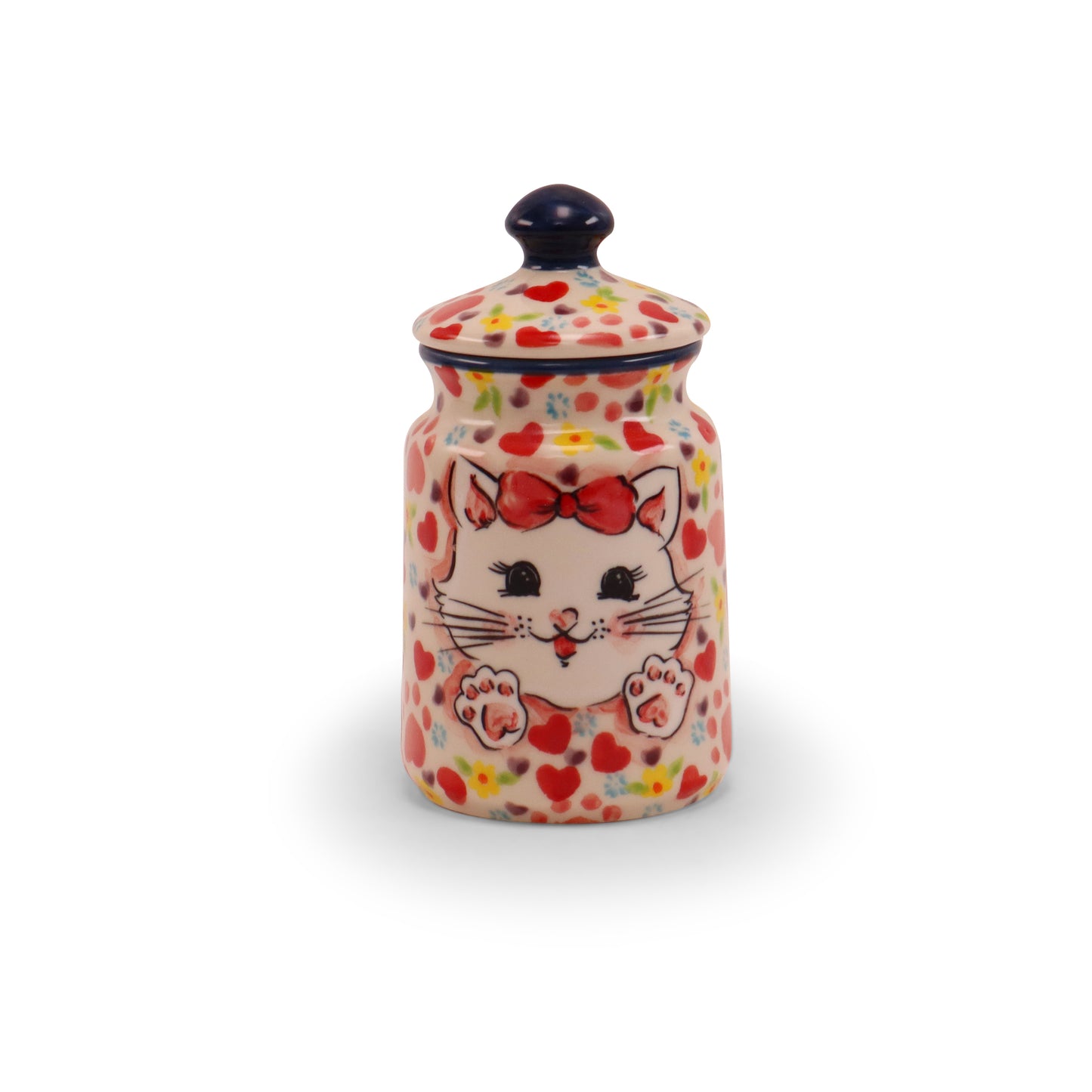 8oz Container with Lid LE. Pattern: Hi Kitty