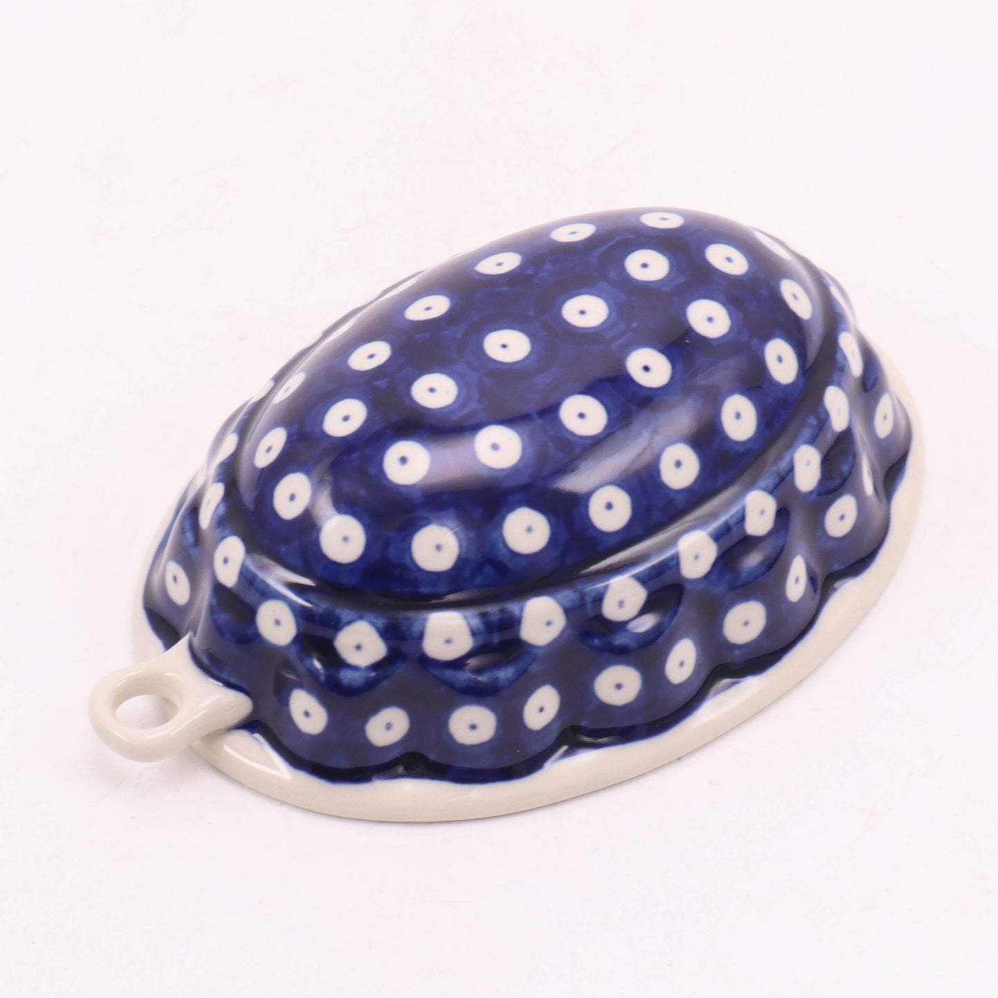 6"x5" Bake Form. Pattern: Owl Eye