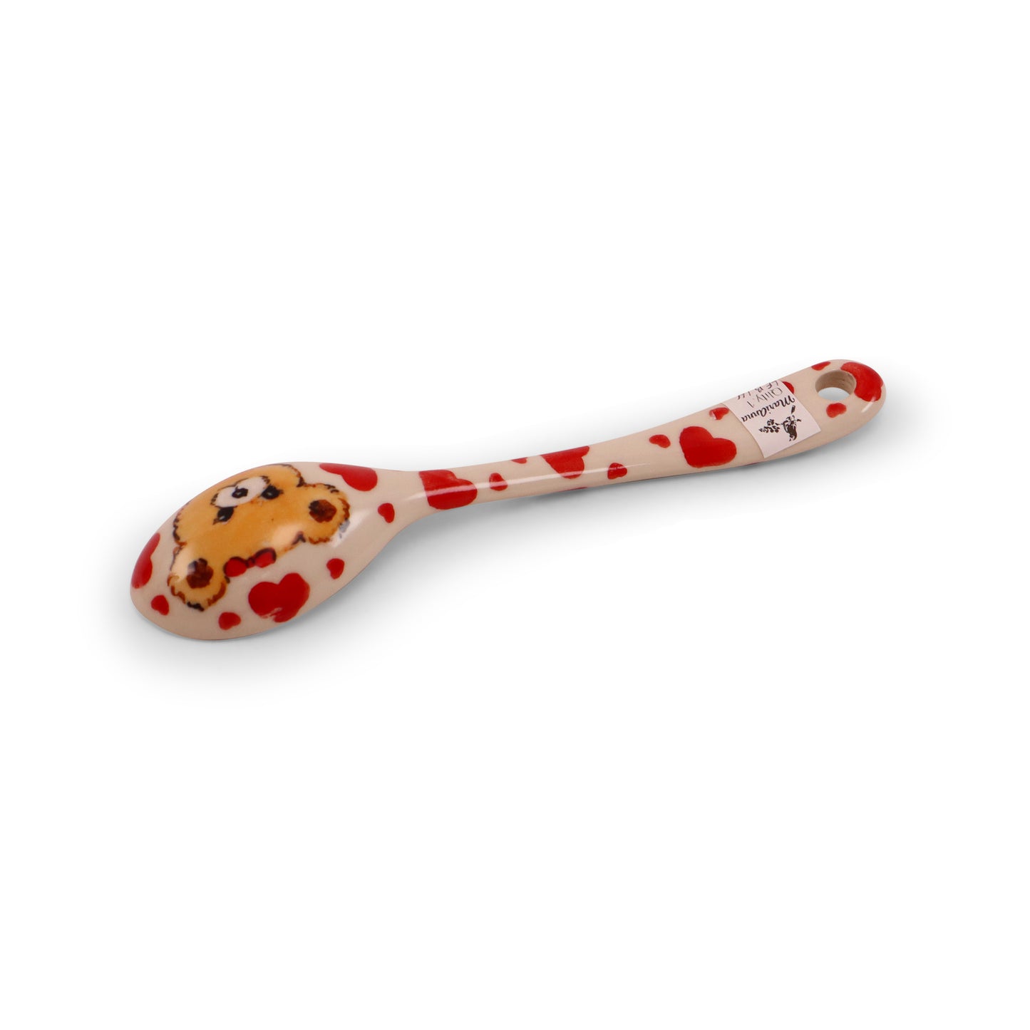 6" Teaspoon LE. Pattern: I Love Bear