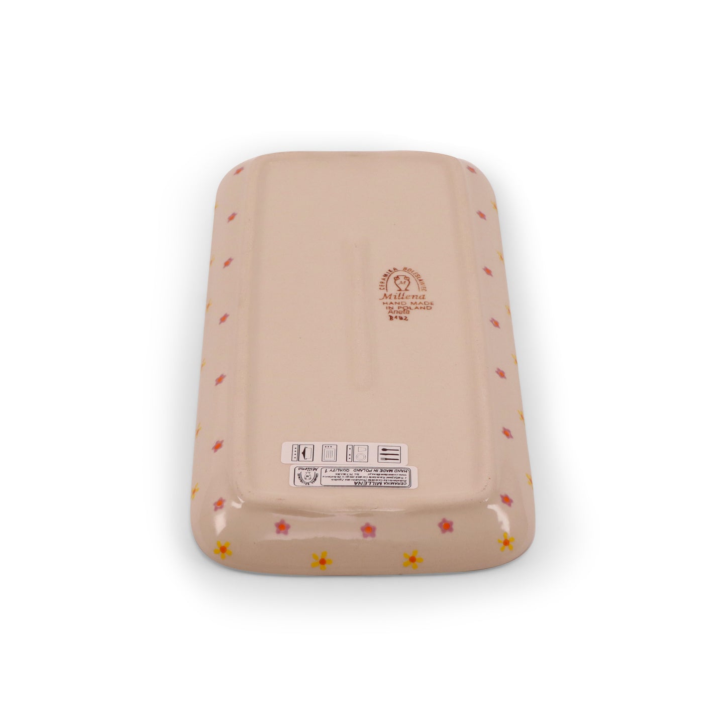 11"x5.5" Tray . Pattern: B182