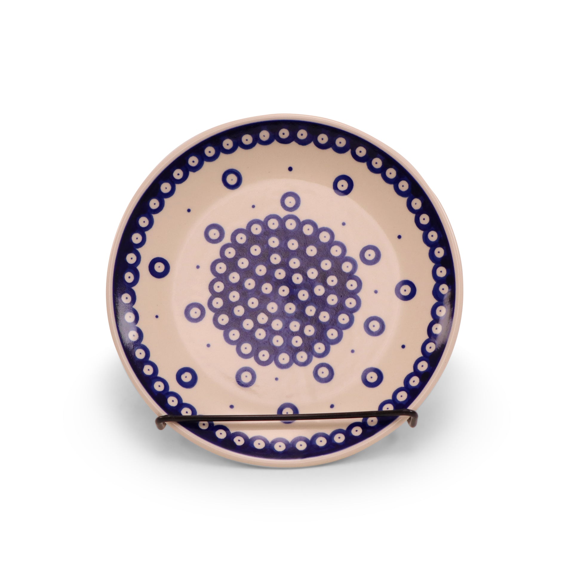 7.5" Dessert Plate. Pattern: Owl Eye