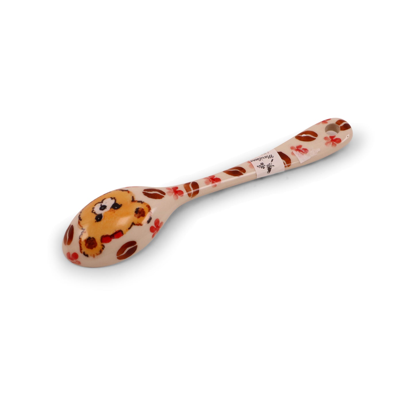 6" Teaspoon LE. Pattern: Bear and Coffee