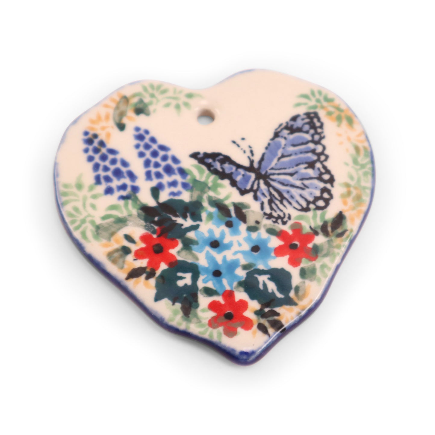 3"x2.5" Heart Pendant. Pattern: B