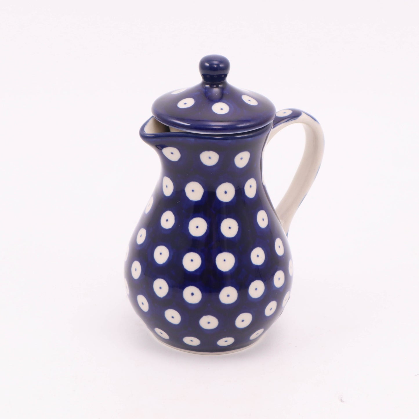 6oz Oil Jug. Pattern: Owl Eye