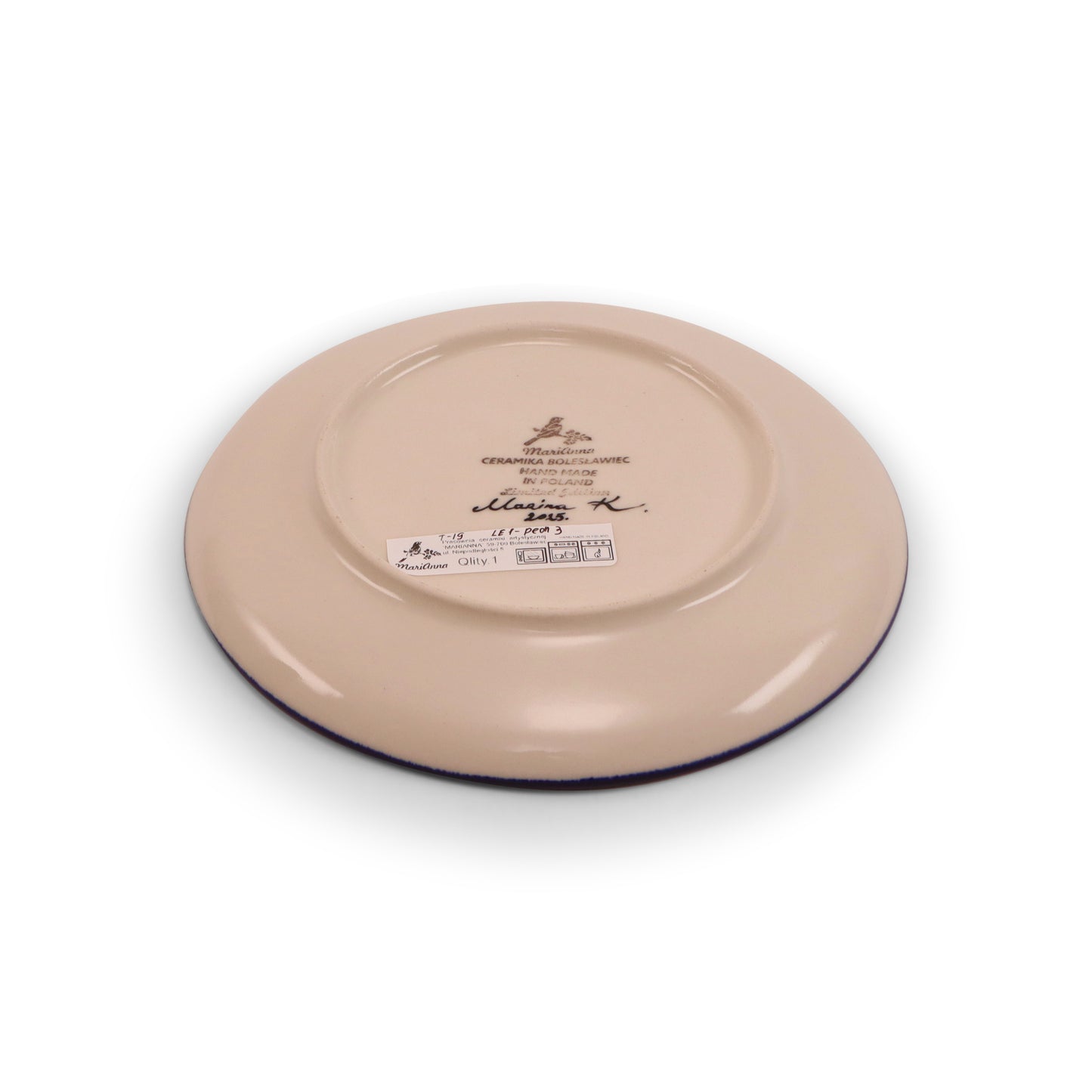 7.5" Dessert Plate LE. Pattern: Summer Night