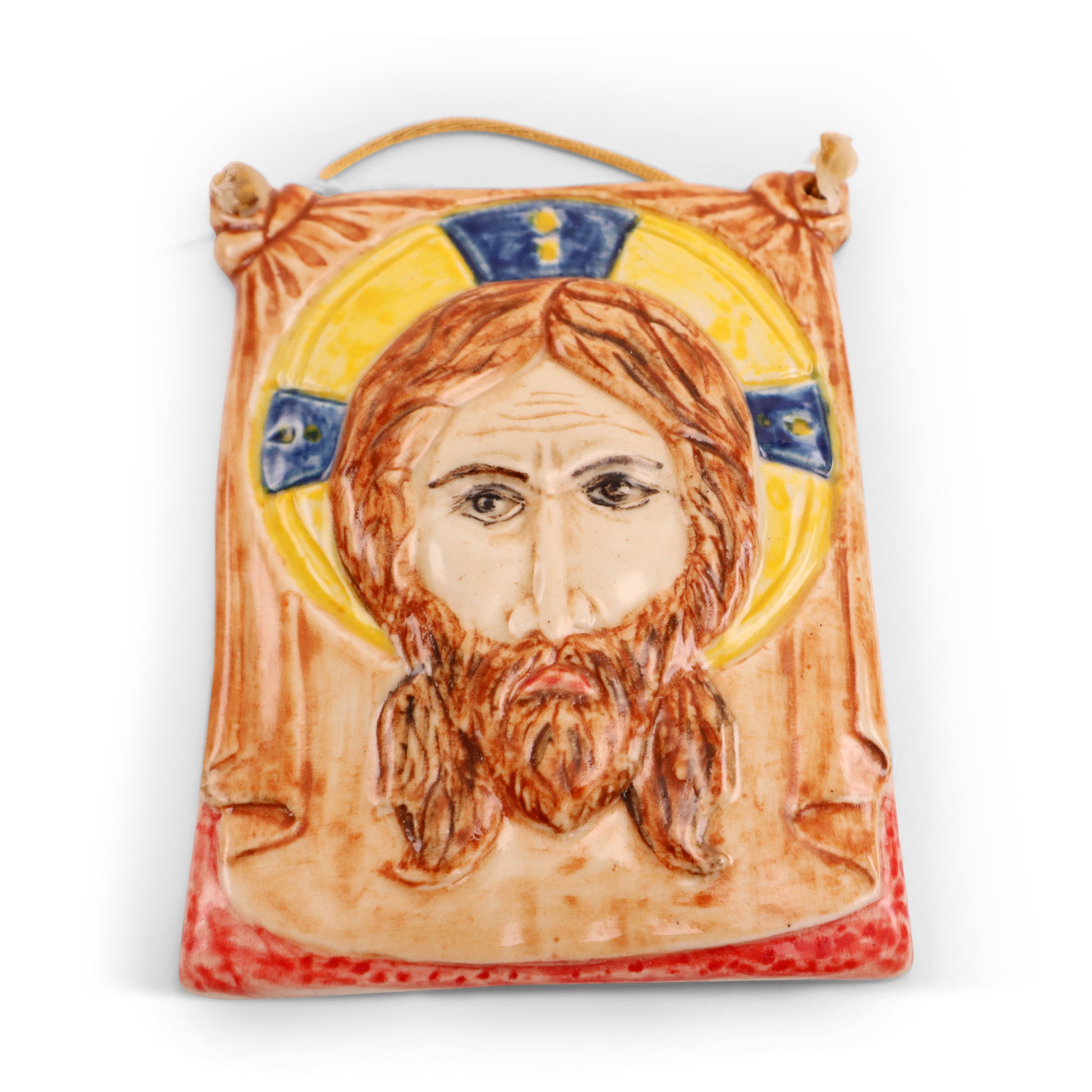 4.5"x5" Jesus Tile. Pattern: A