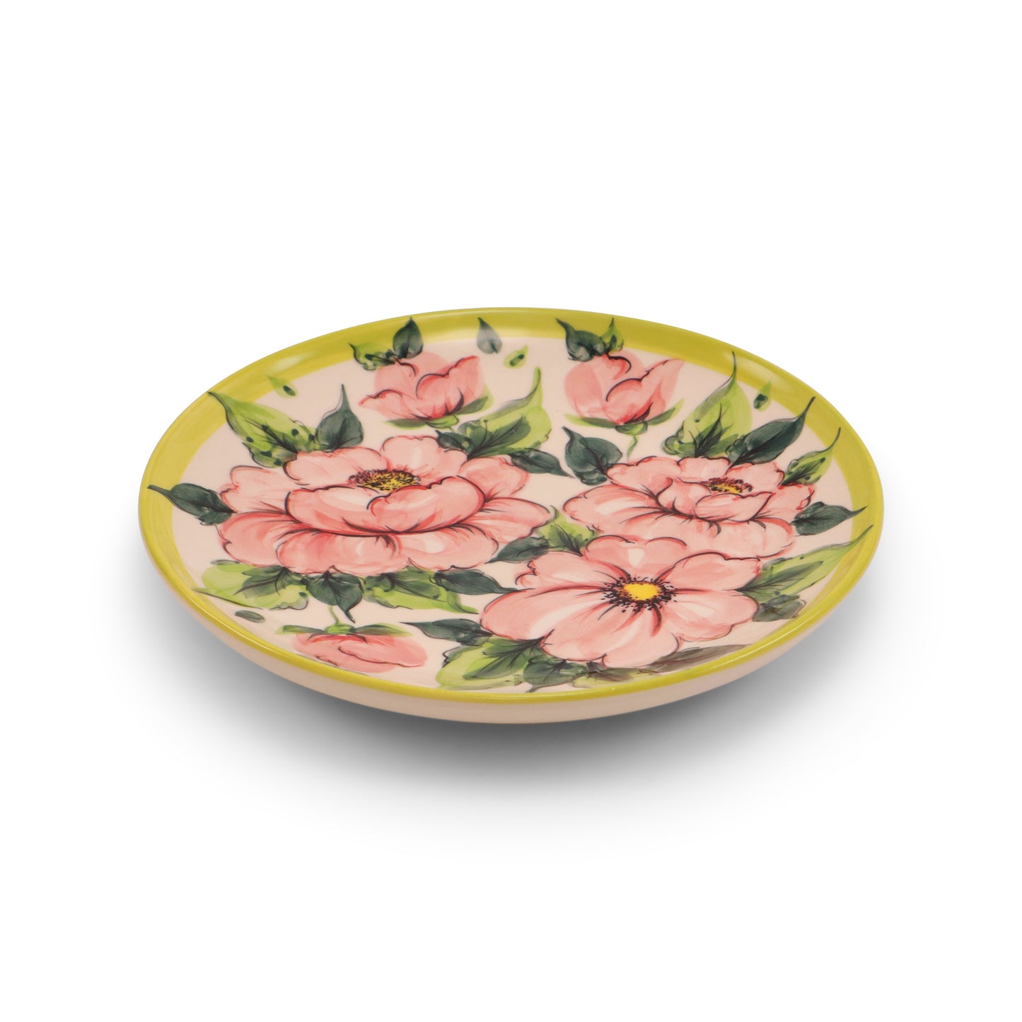 9.5" Dinner Plate. Pattern: Peony