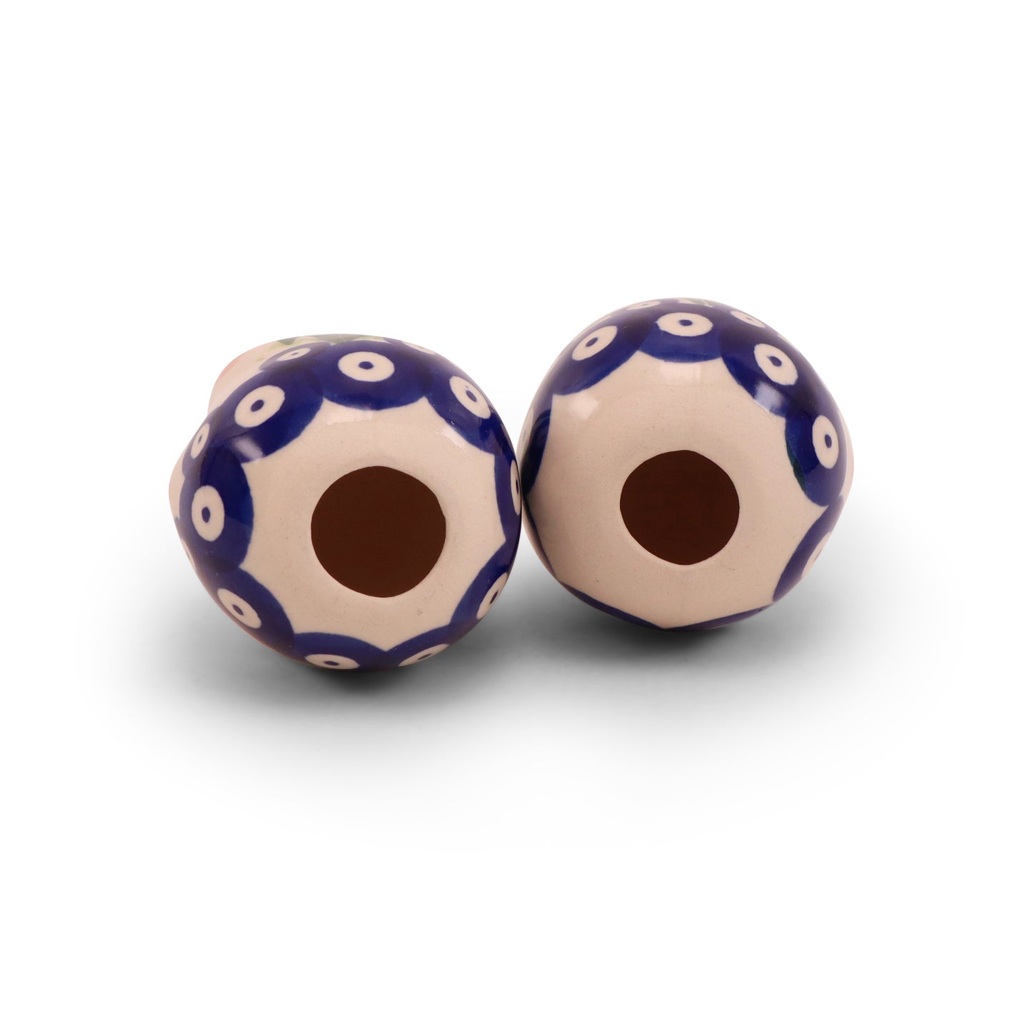 3" Egg Friend Figurine B Set of 2. Pattern: Tulip Time