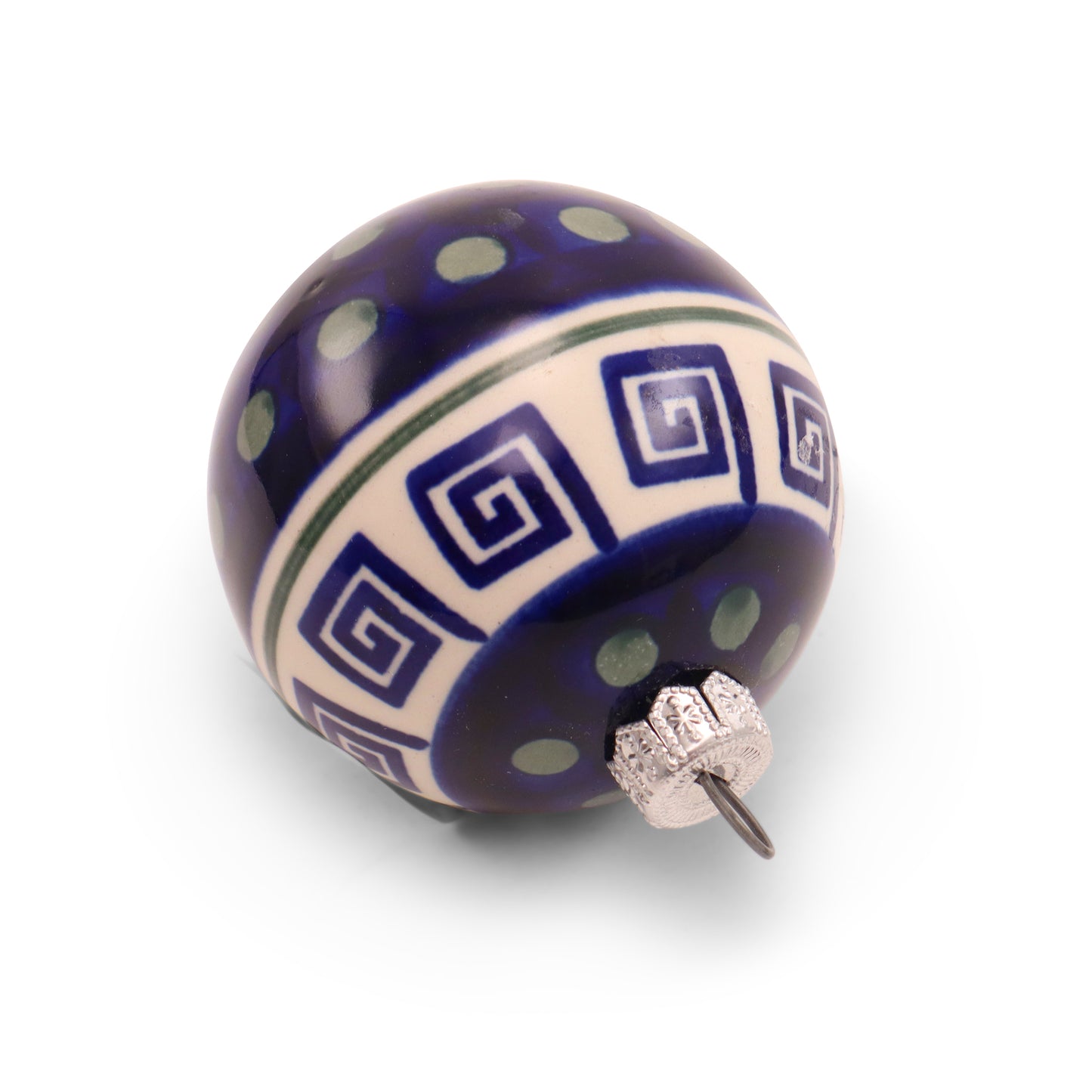 3" Ornament. Pattern: Roman