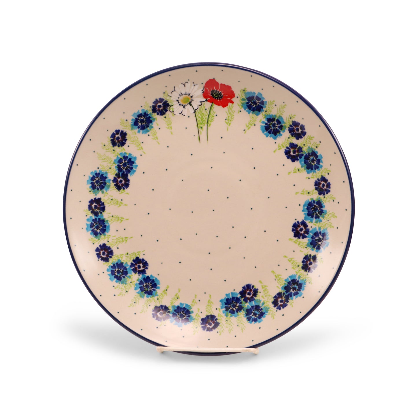 10.5" Dinner Plate. Pattern: May Day