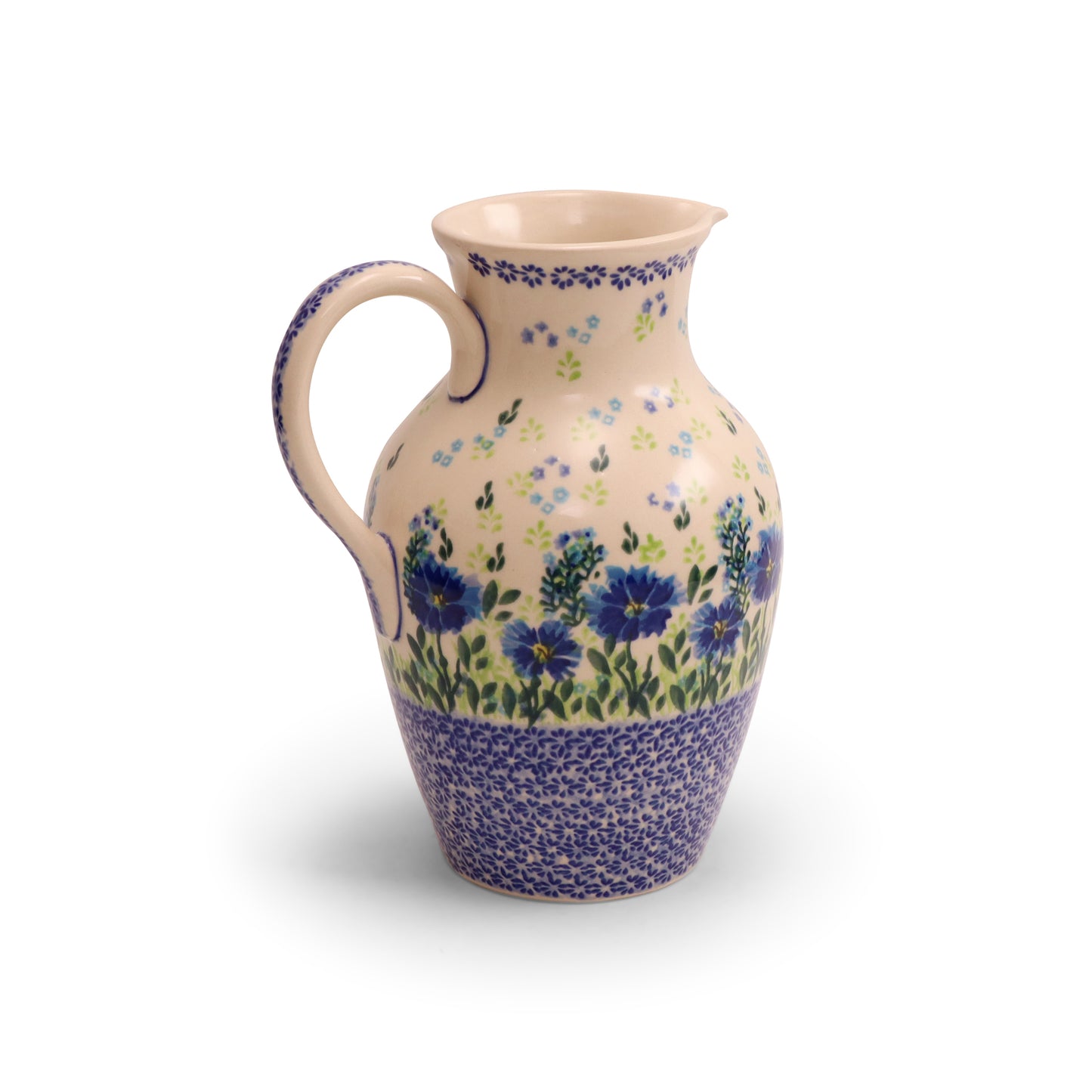 57oz Pitcher. Pattern: Cornflower