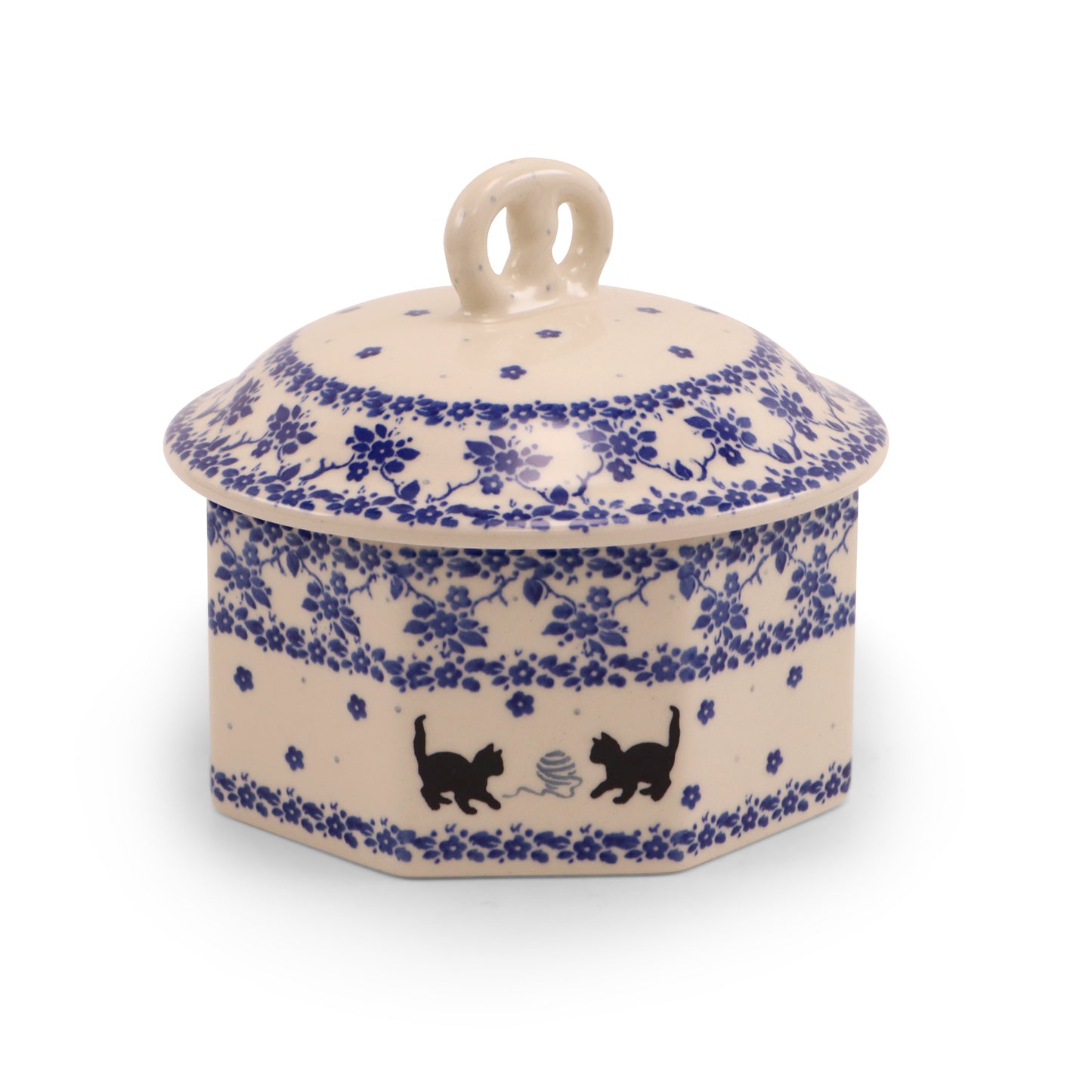 6"x4" Pretzel Box Pattern: Play With Kitty