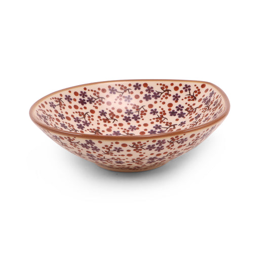 6.5" Drop Bowl.  Pattern:  Mocha Latte
