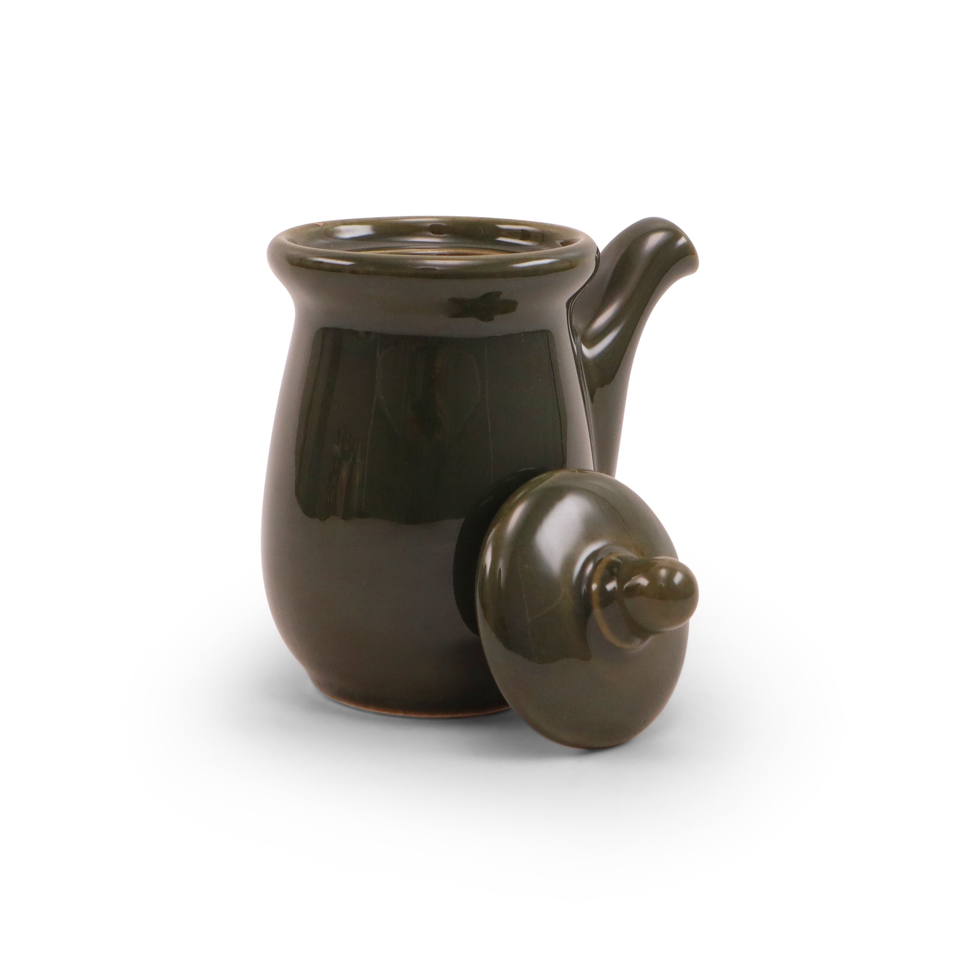 6oz Cruet. Pattern: Olive
