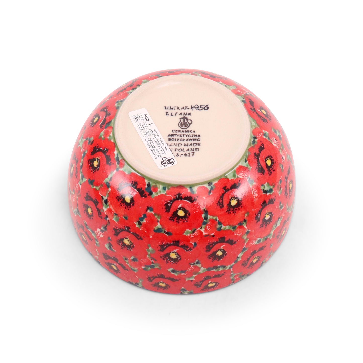 6.5" Cereal Bowl .Pattern: Scarlet Surroundings