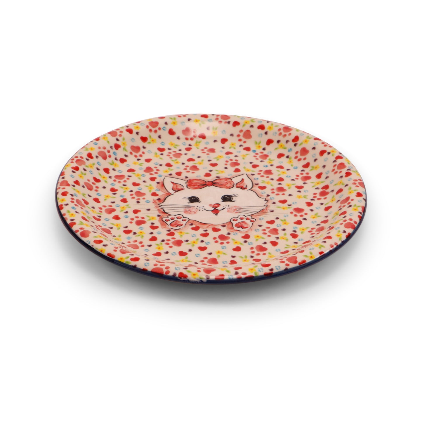 12.5" Platter LE. Pattern: Hi Kitty