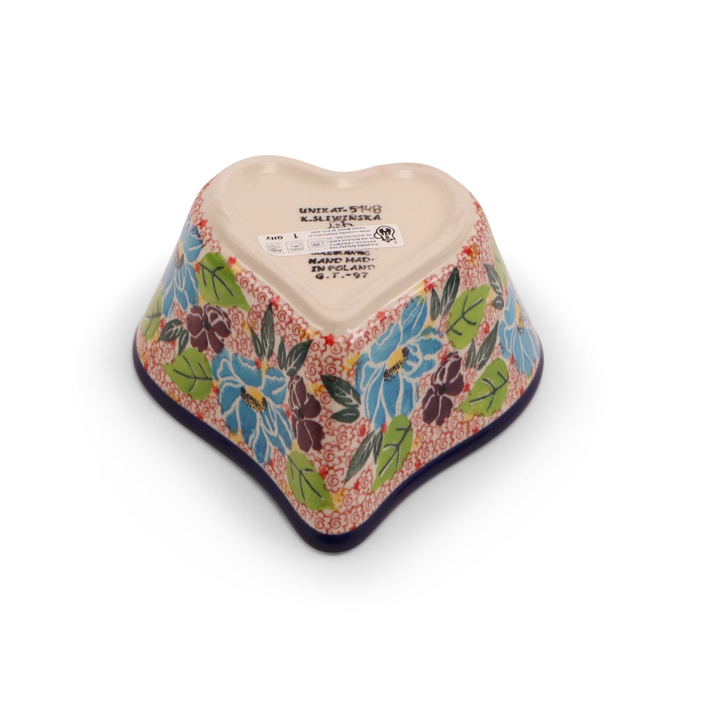 6"x6"x3" Heart Baker Pattern: Summertime
