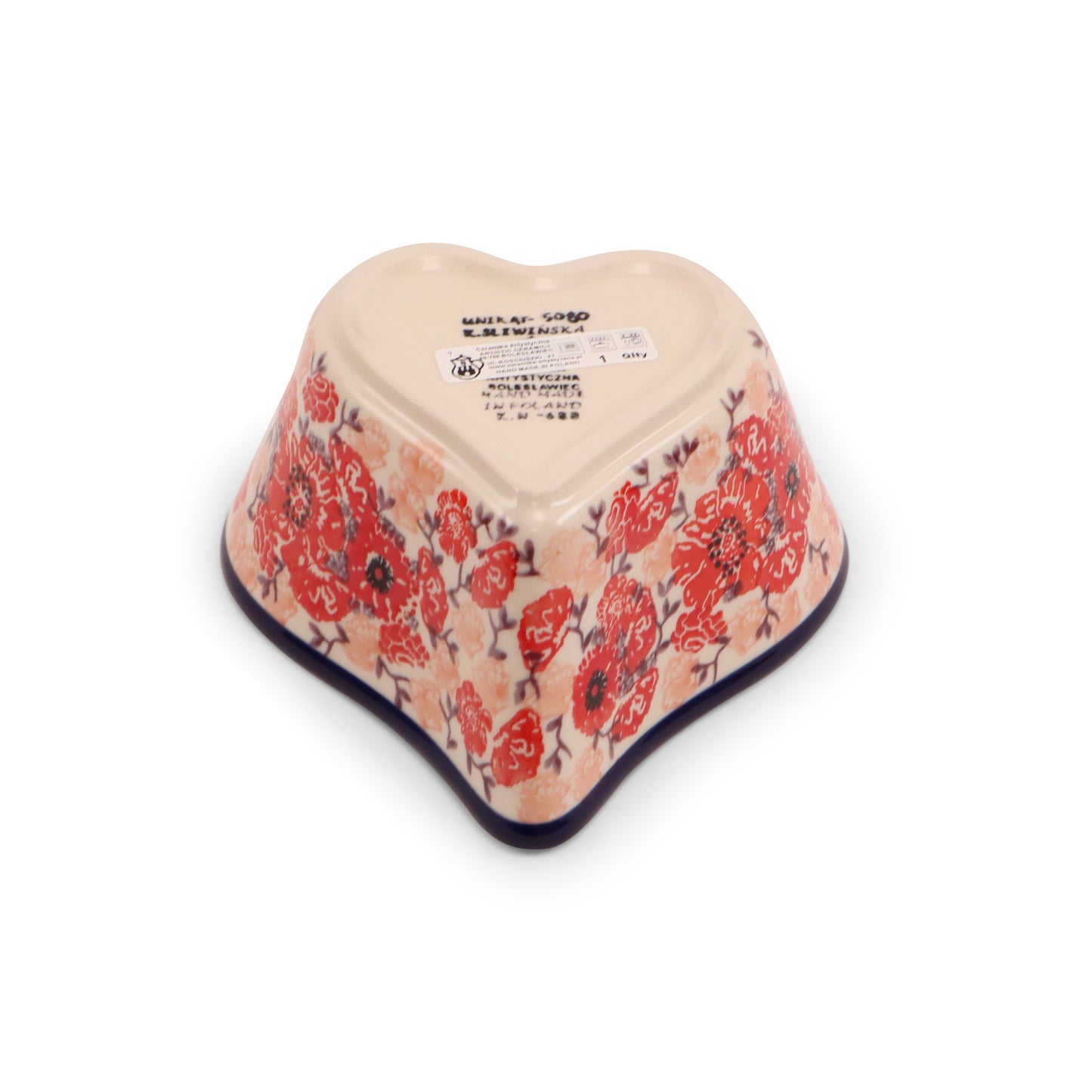 6"x6"x3" Heart Baker Pattern: Cherry Delight