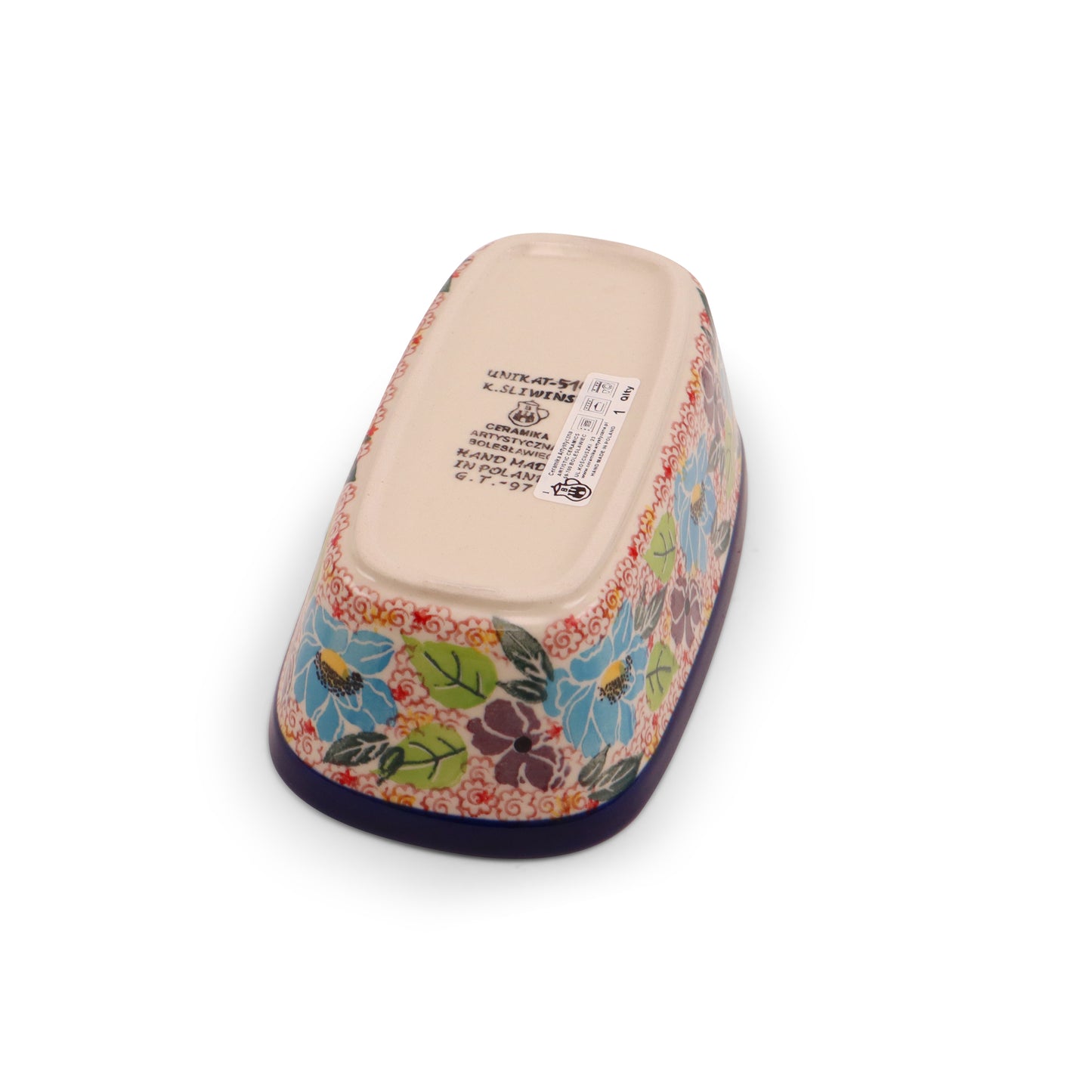 7"x3.5"x2.5" Loaf Baker Pattern: Summertime