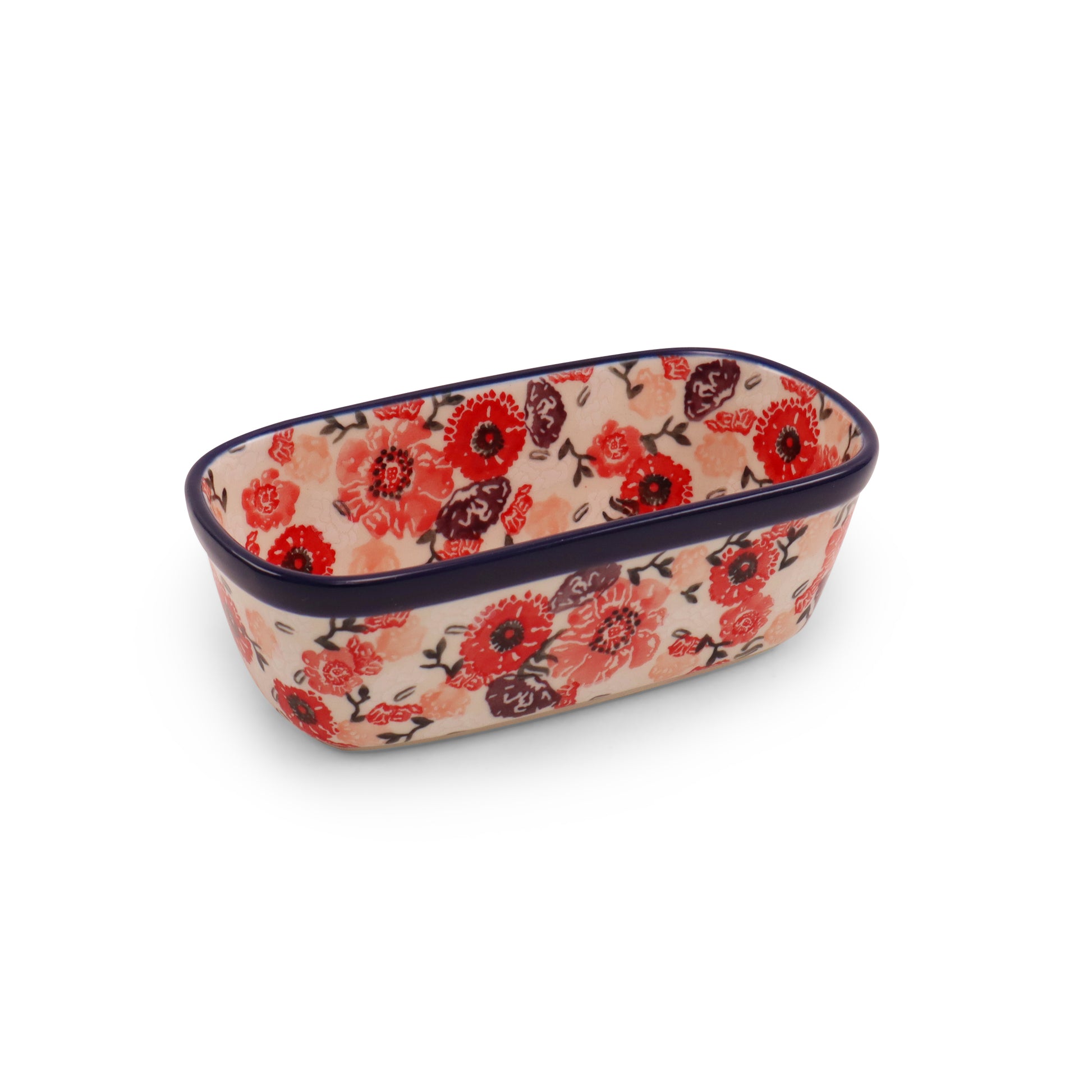 7"x3.5"x2.5" Loaf Baker Pattern: Cherry Delight