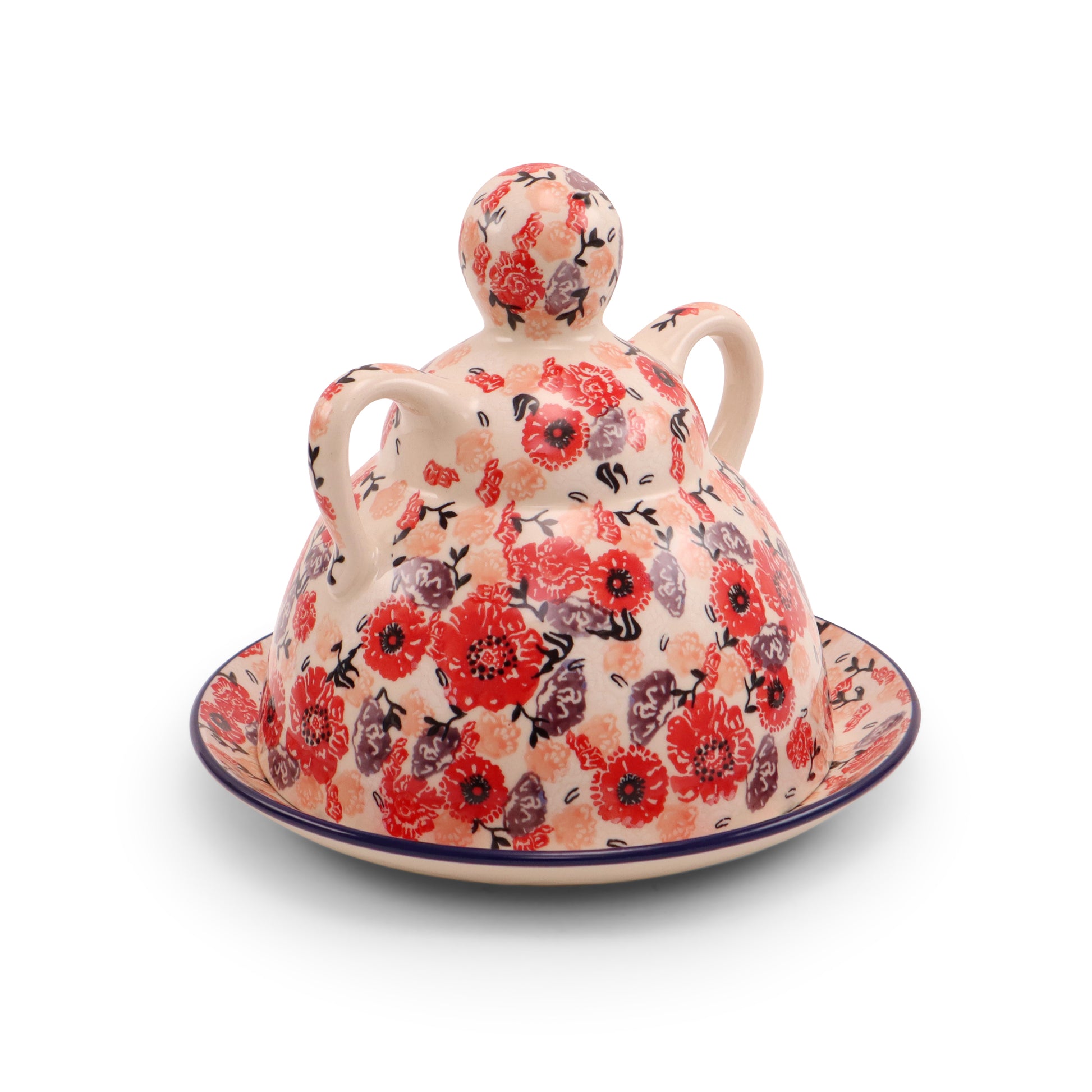 9"x9" Cheese Lady Pattern: Cherry Delight