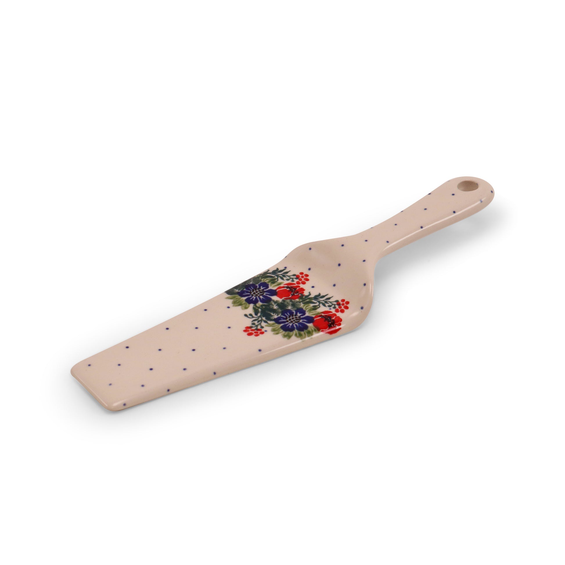 10"x3" Cake Server. Pattern: Around the Clock