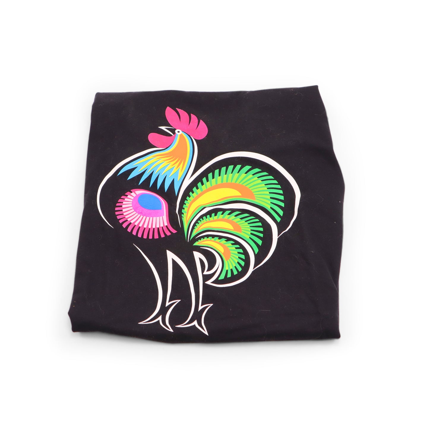 Black ROOSTER T-Shirt. Size: Medium