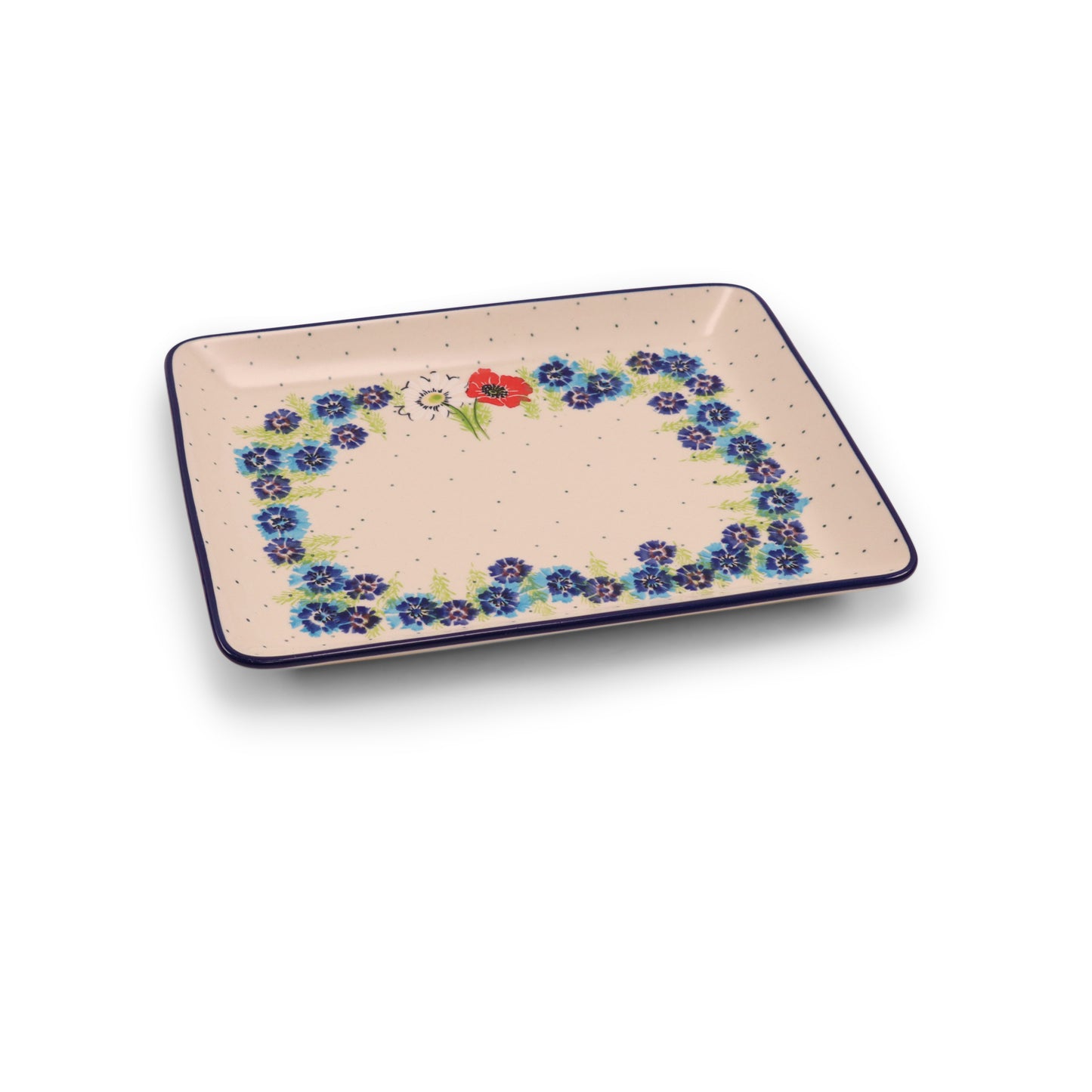 11"x 8.5" Sushi Tray. Pattern: May Day