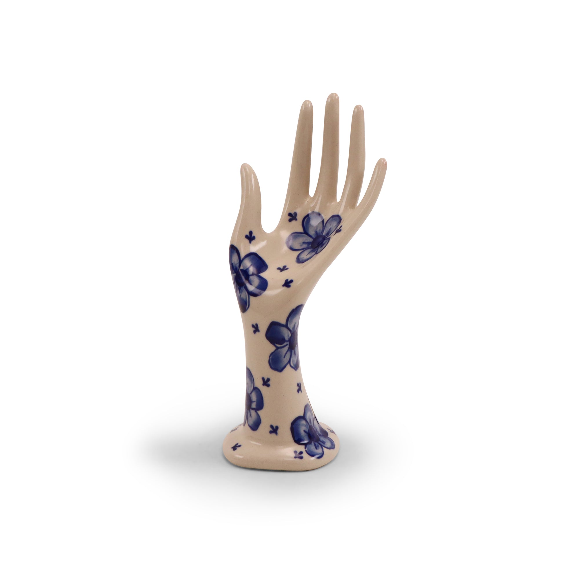 7"x3" Jewelry Hand Stand. Pattern: Night Sky