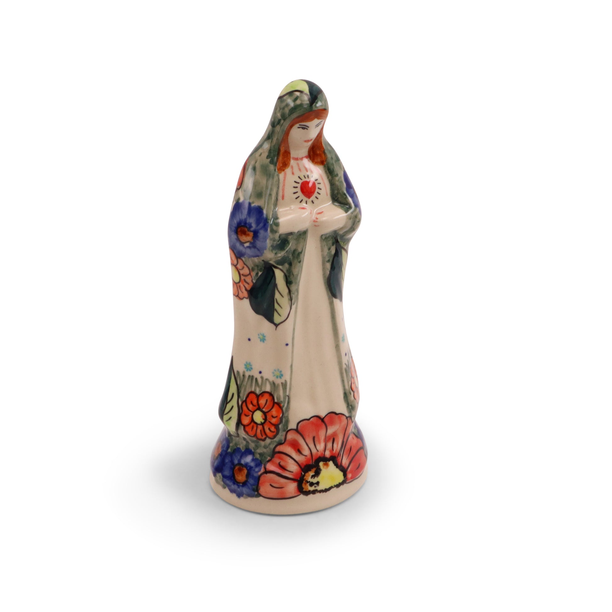 10"x4.5" St. Mary Figurine. Pattern: Garden Grace