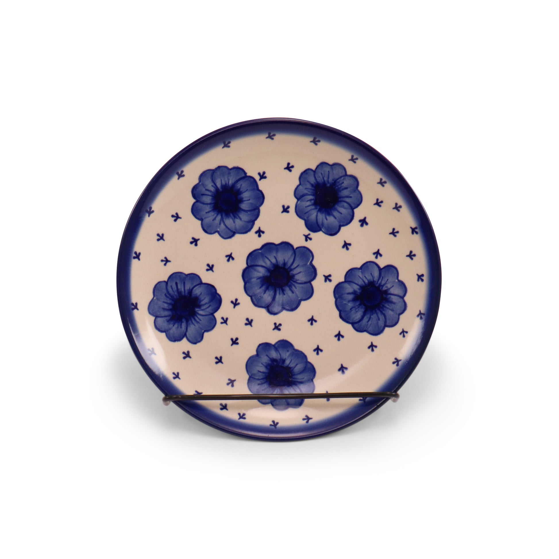 7.5" Dessert  Plate. Pattern: Night Sky