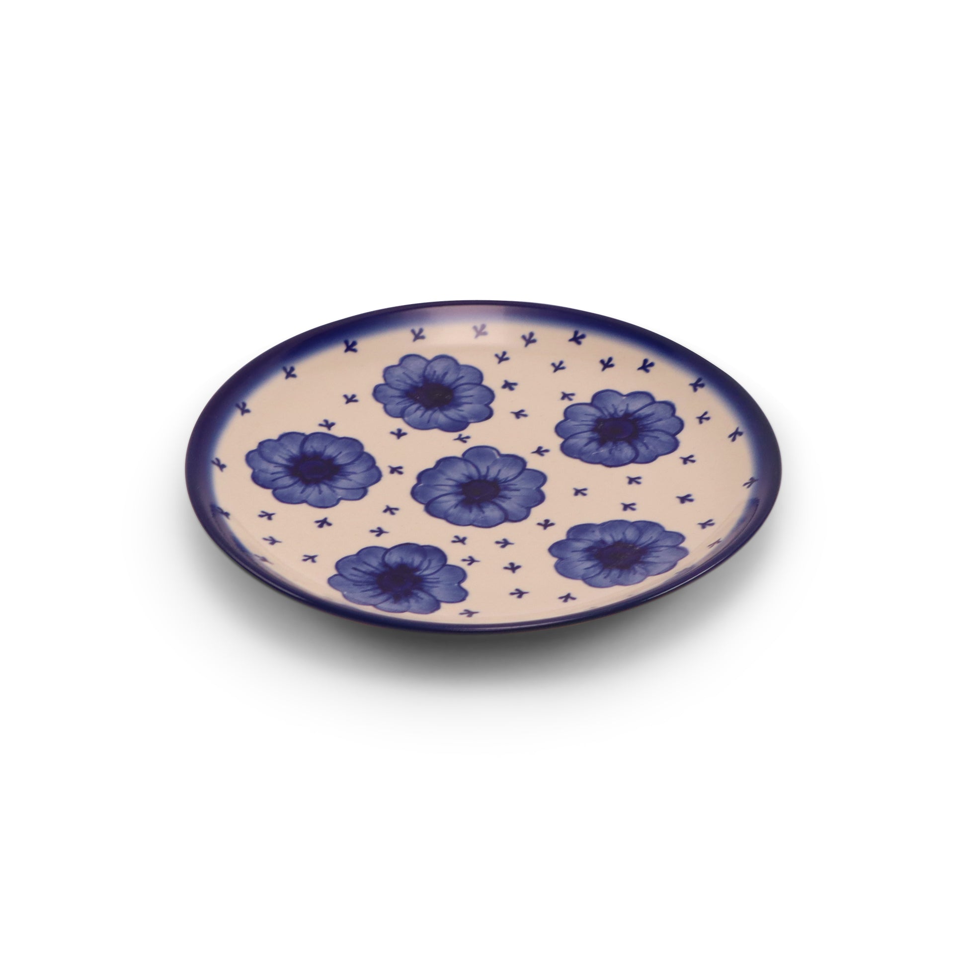7.5" Dessert  Plate. Pattern: Night Sky
