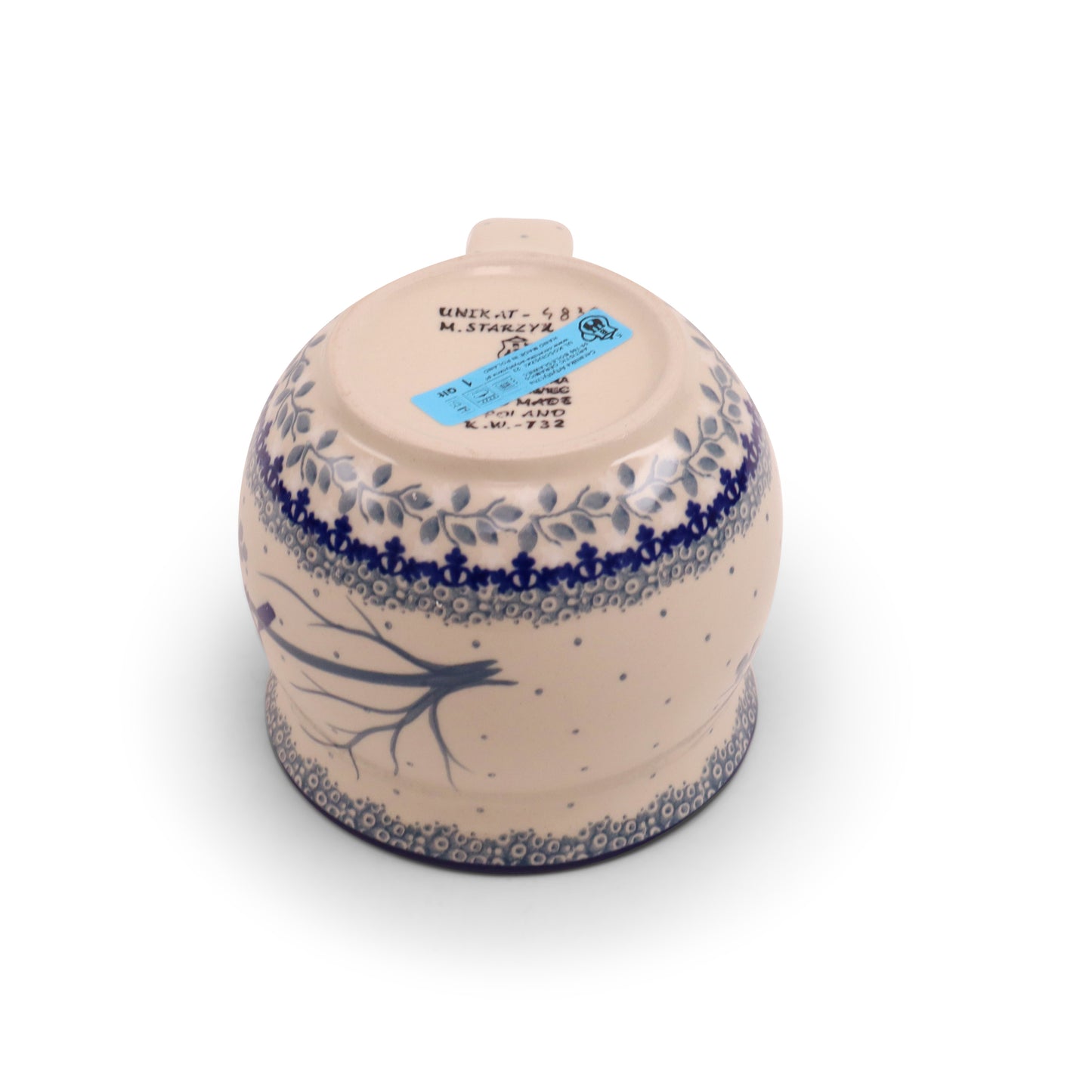 18oz Barrel Mug. Pattern: Chilled Couple
