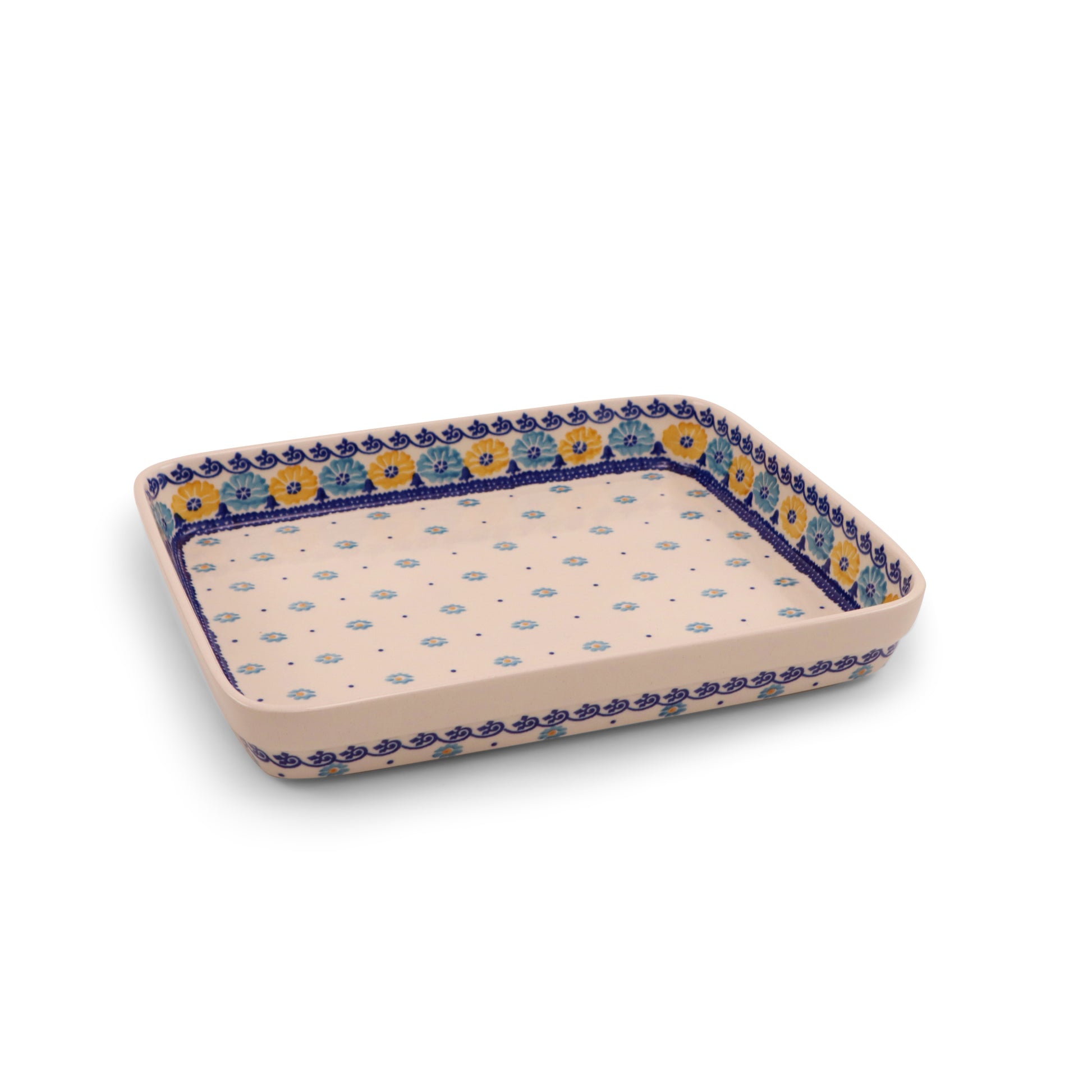 12"x10"x2" Shallow Baker Pattern: Cupcake Time