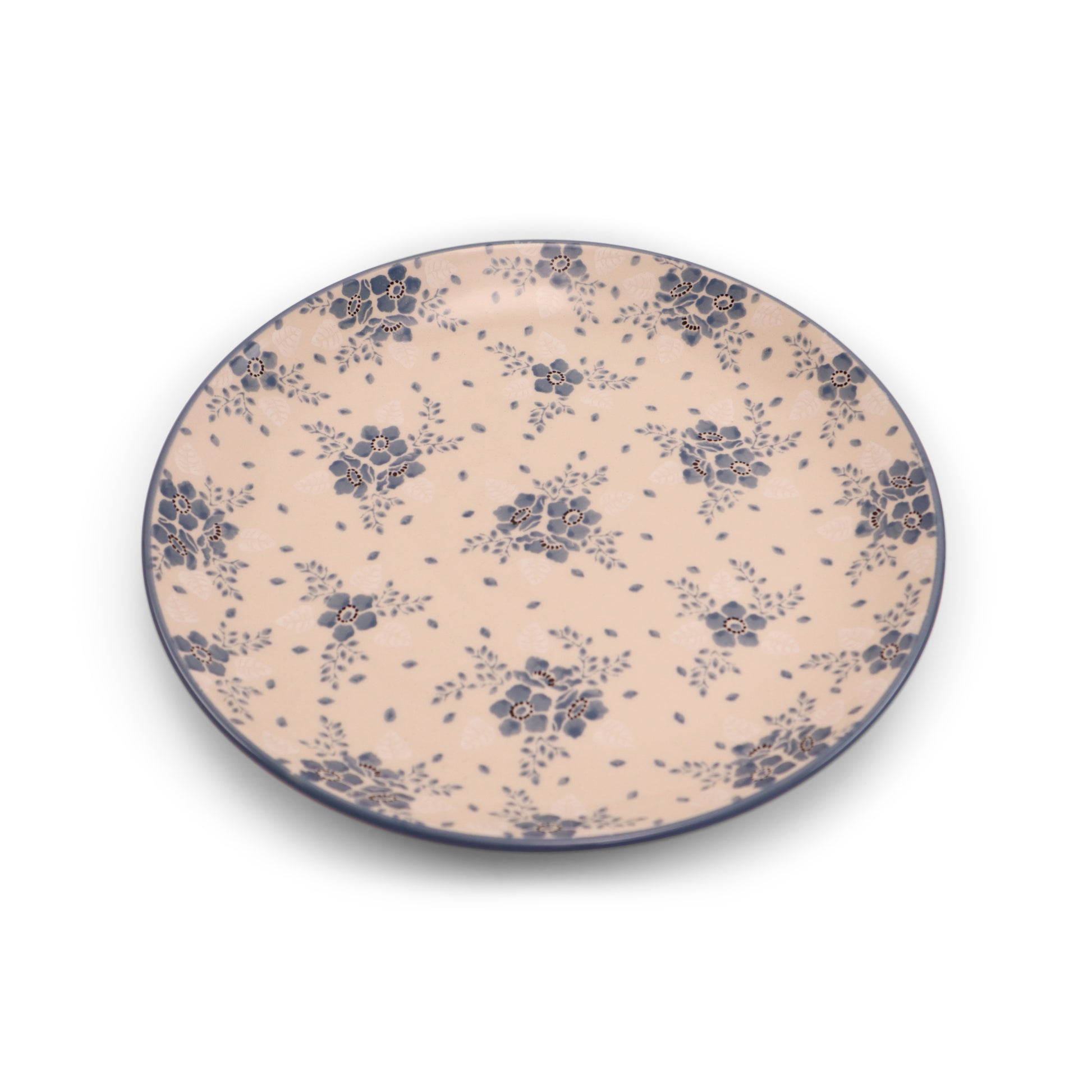 10" Dinner Plate .Pattern:Heather Blue