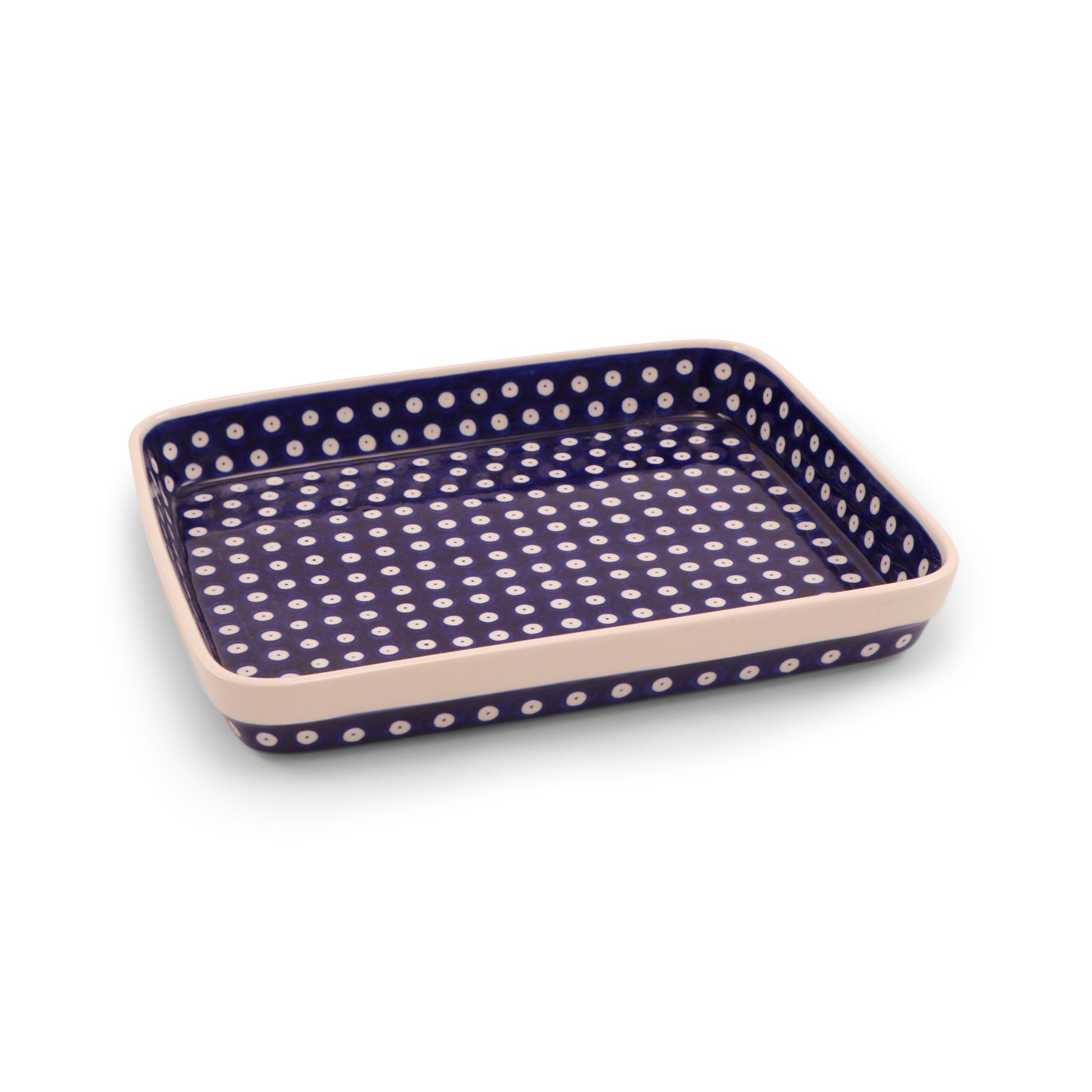 12"x10"x2" Shallow Baker Pattern: Owl Eye