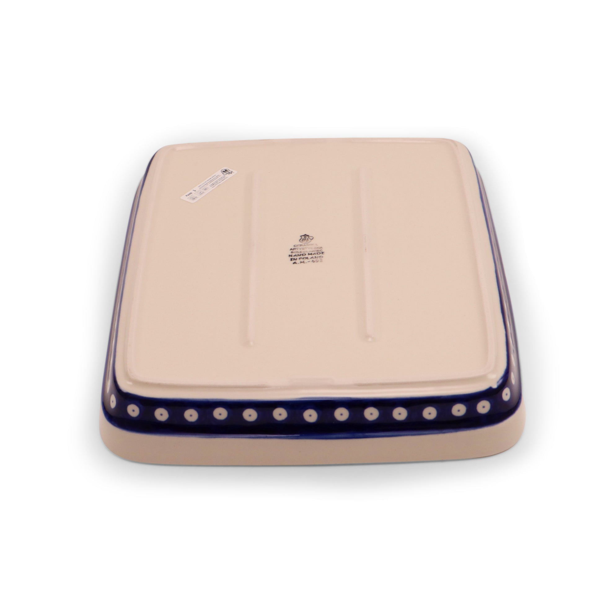 12"x10"x2" Shallow Baker Pattern: Owl Eye